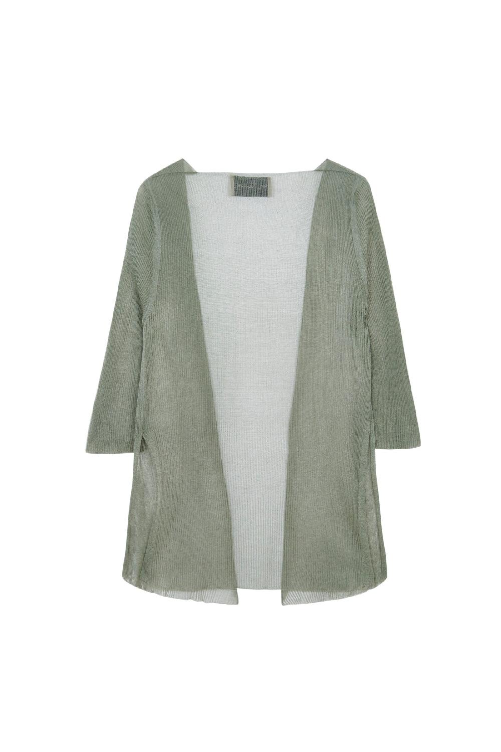 Cortana Giulia Chaqueta En Punto De Seda Aqua