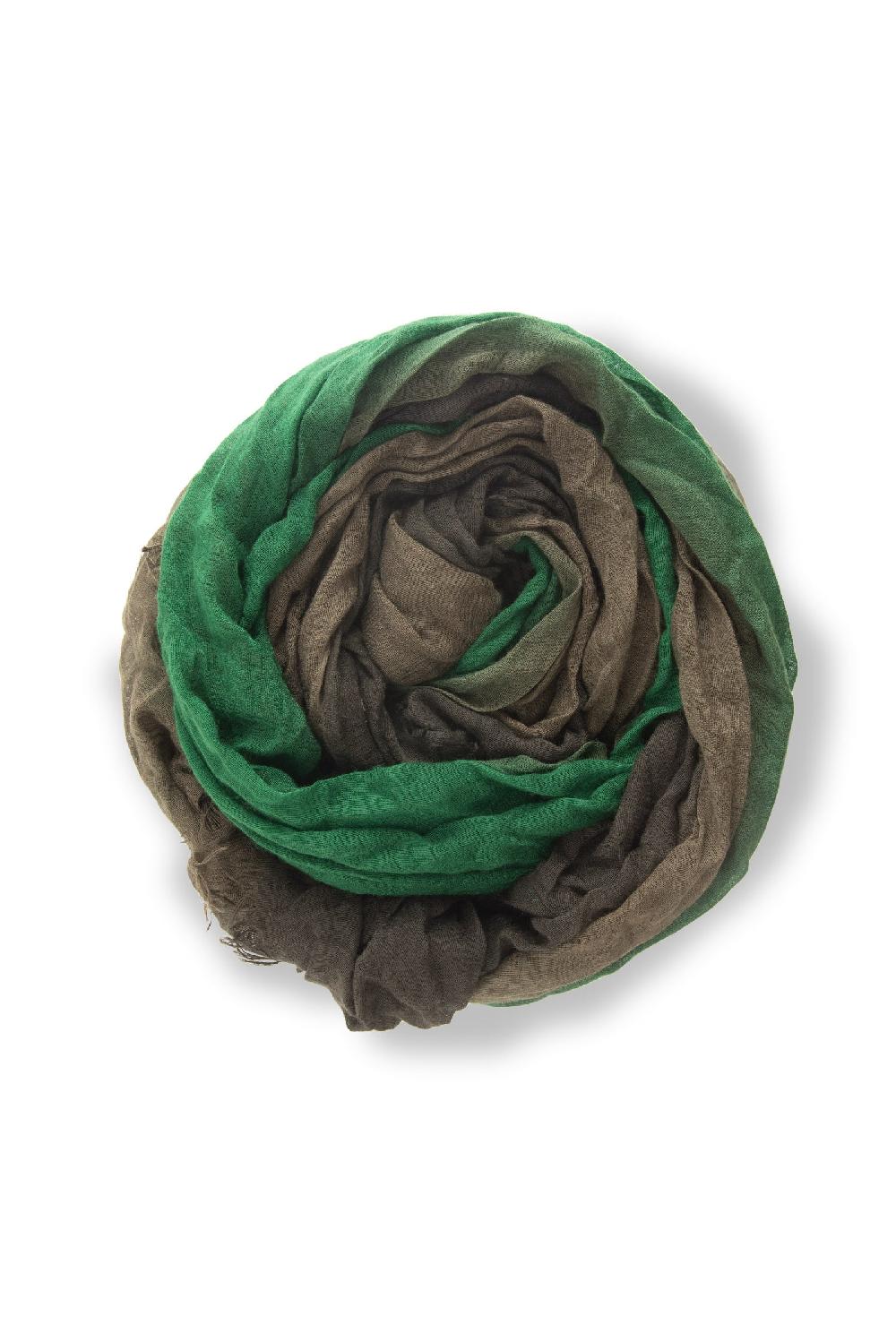 Cortana Giuseppe foulard tricolor verde