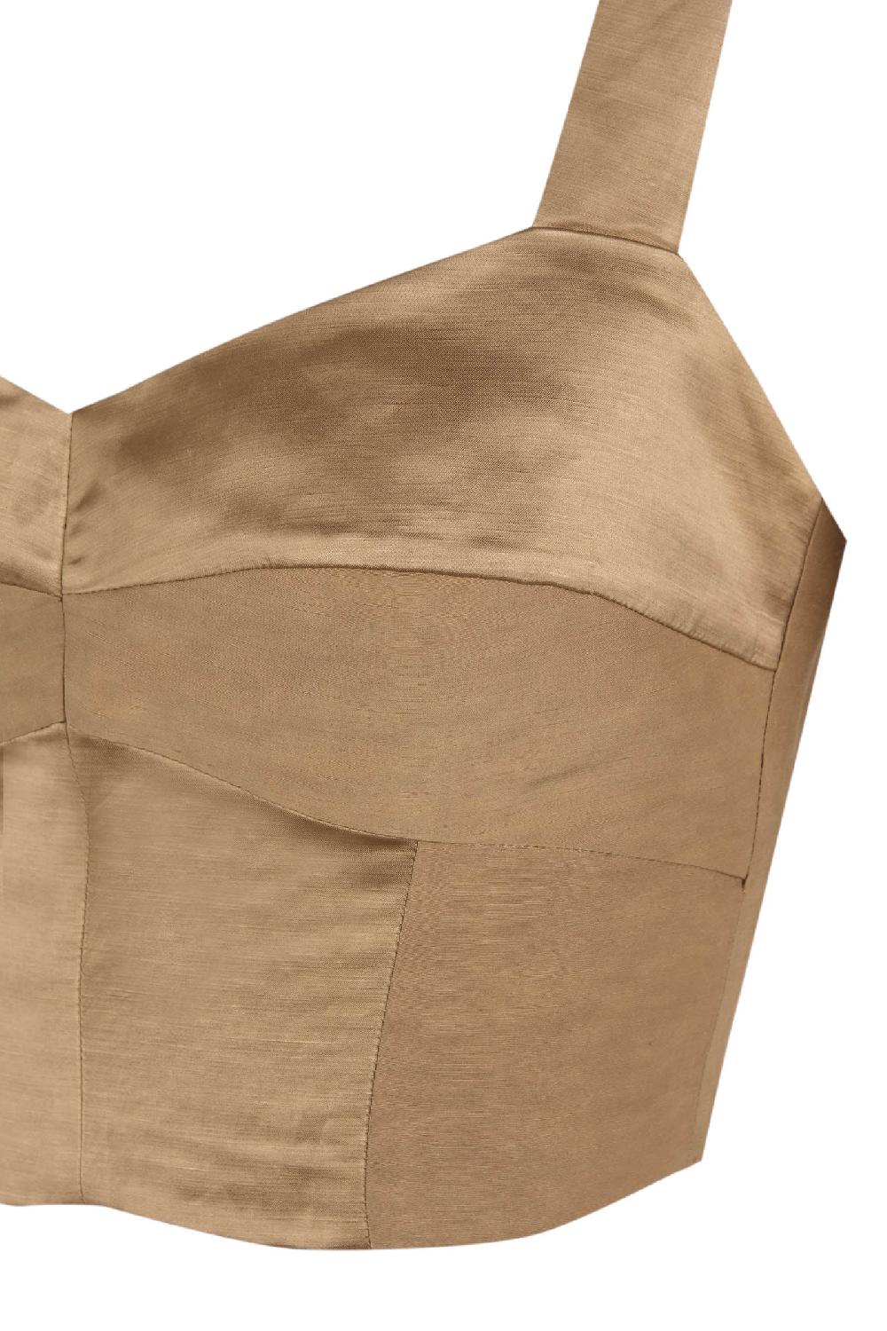 Cortana Gloria Top Bustier Cocoa