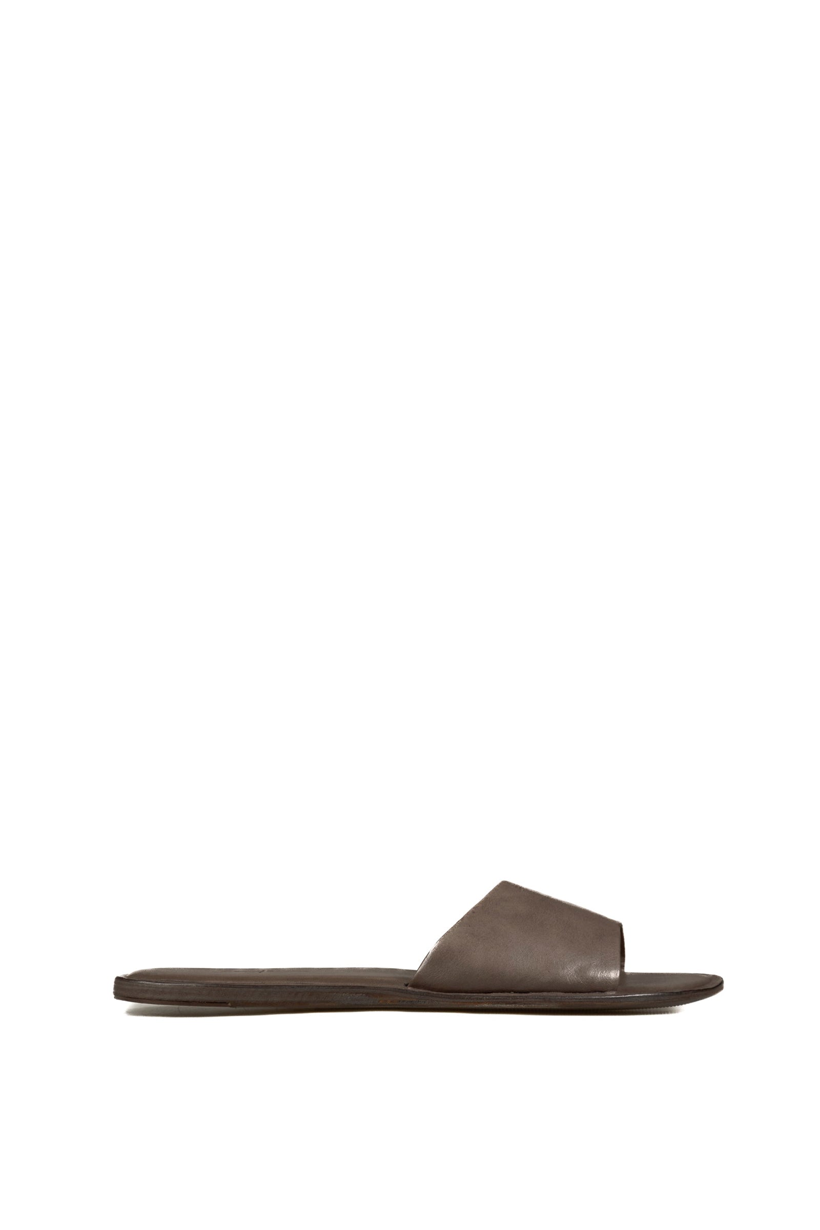 Cortana Heidi flip flops en gris oscuro