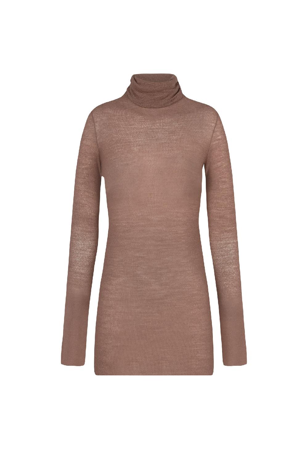 Cortana Jenna top en lana virgen dune