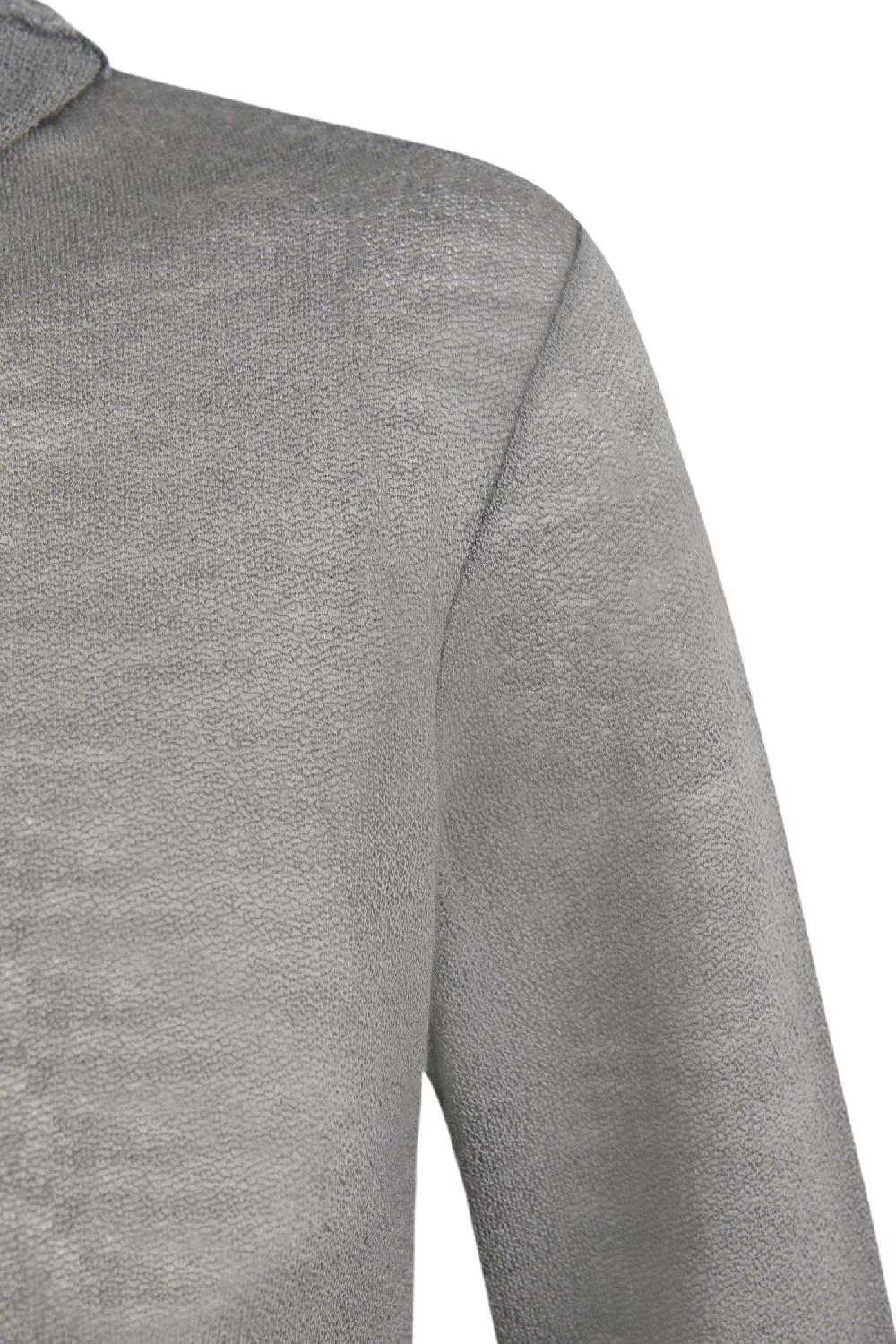 Cortana Jenna Top En Lana Virgen Gris