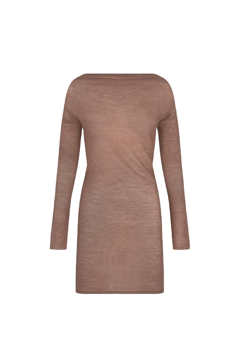 Cortana Jenny top en lana virgen dune