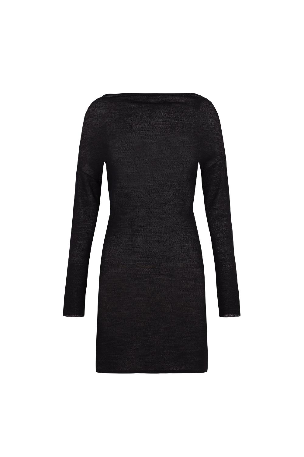 Cortana Jenny Top En Lana Virgen Negro