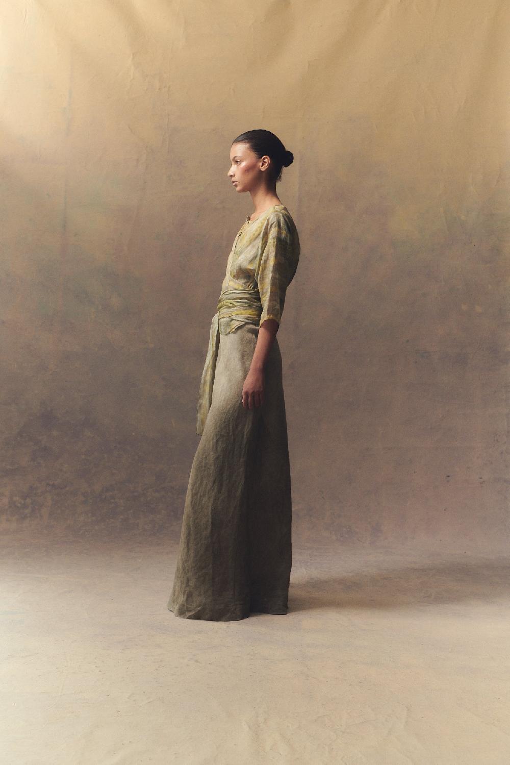 Cortana Jill Top En Ramio Estampado