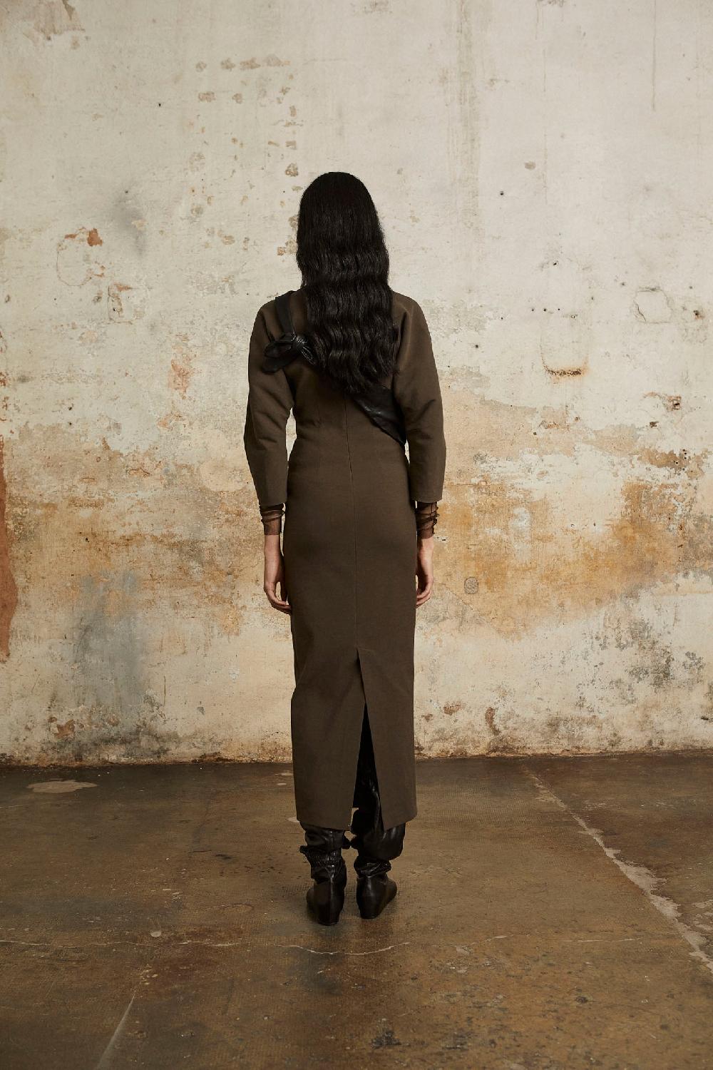 Cortana Jin S Riñonera En Cuero Negro