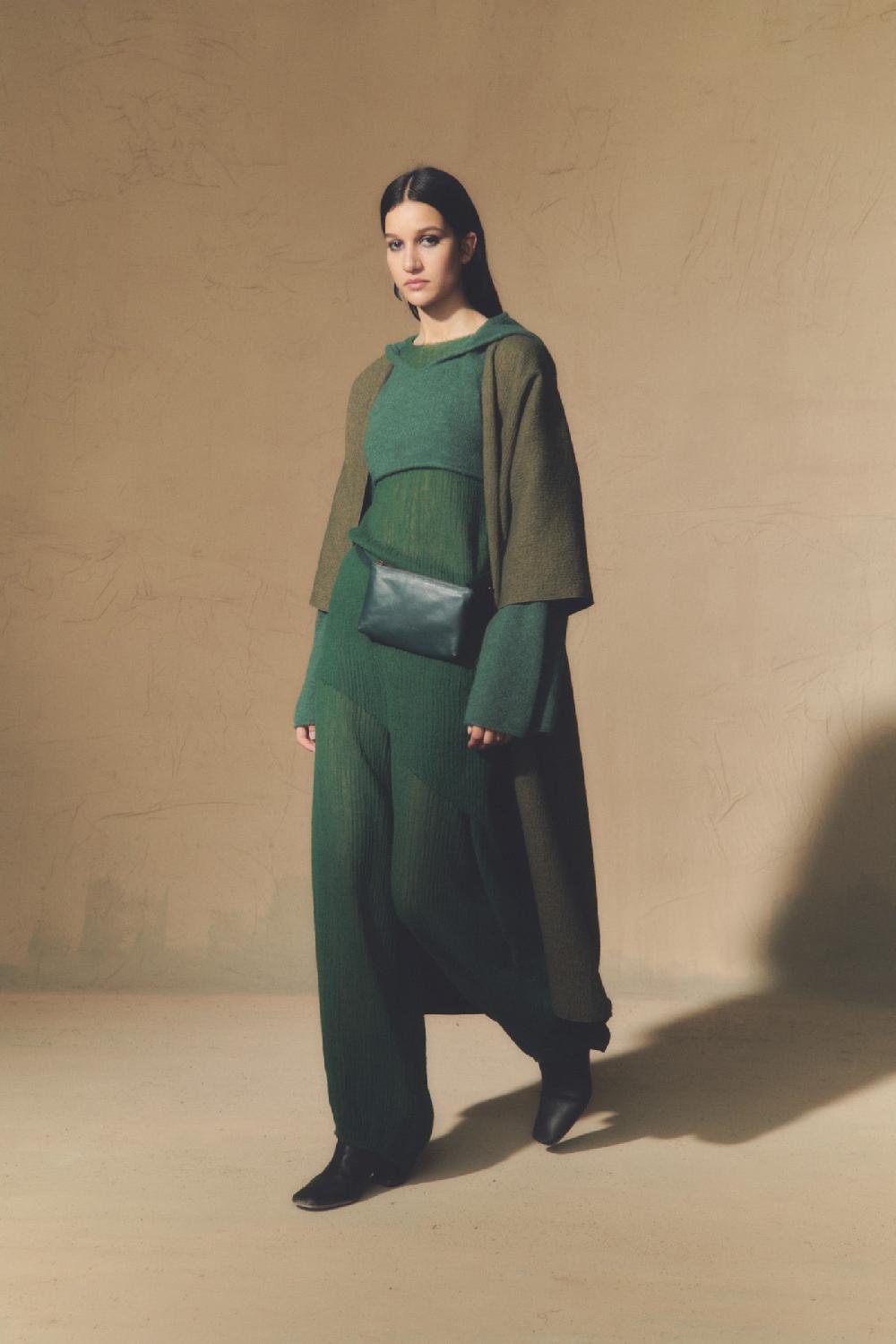 Cortana Jo Abrigo Doble Faz Verde