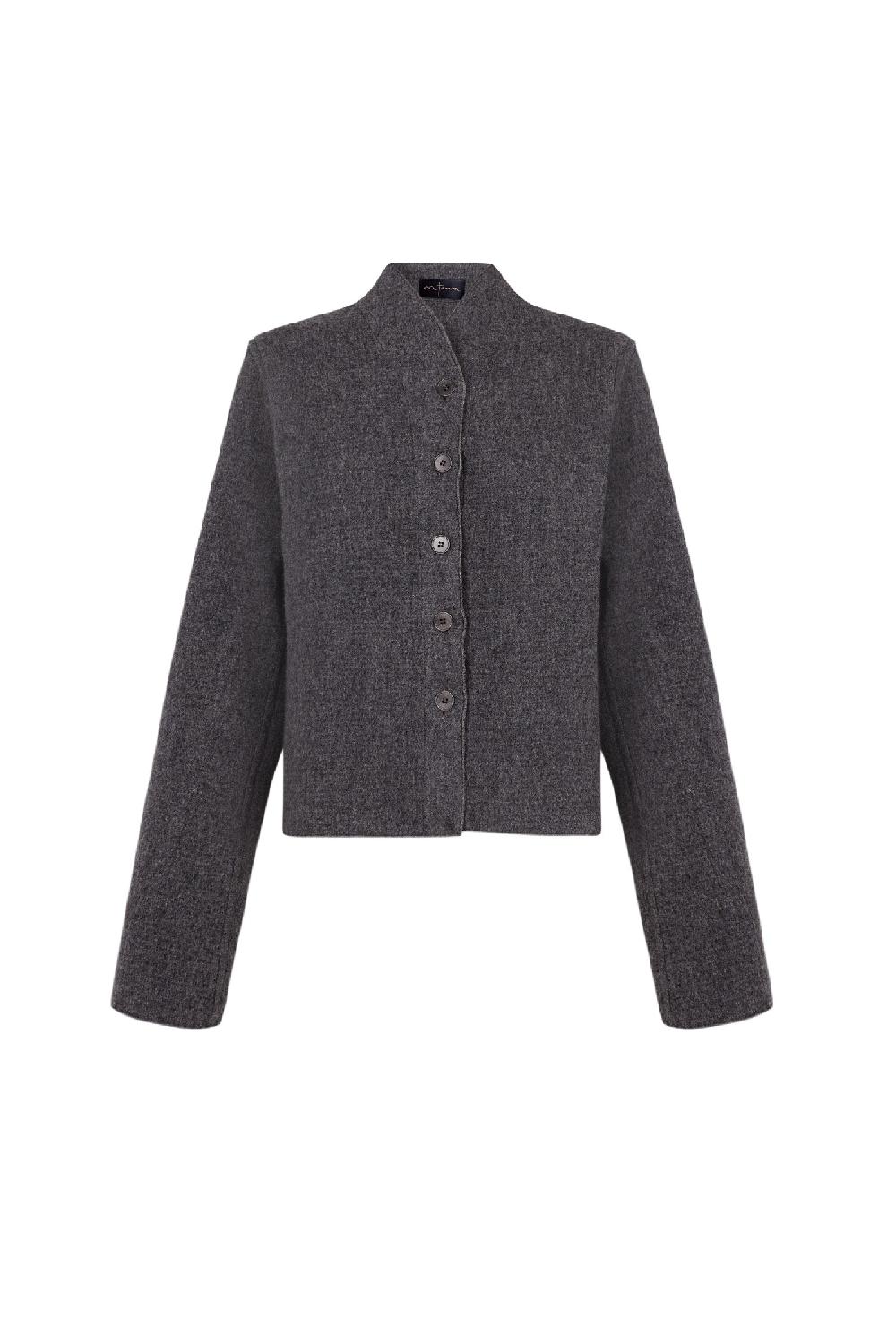 Cortana Jo chaqueta doble faz gris