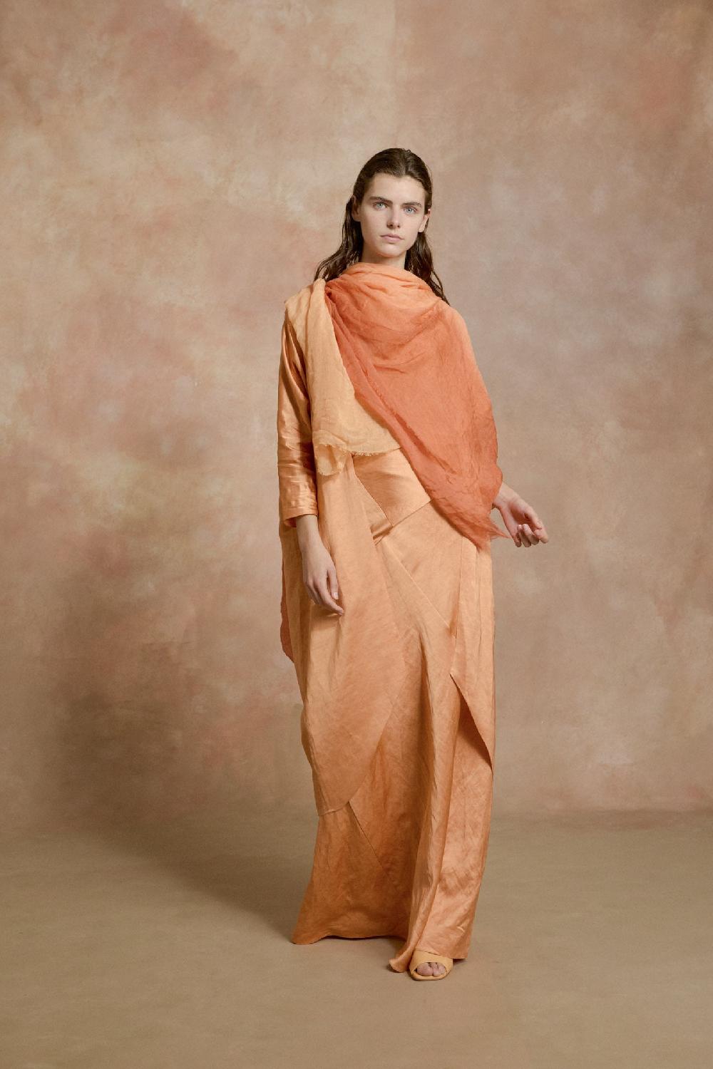 Cortana Jules Foulard Tricolor Naranja