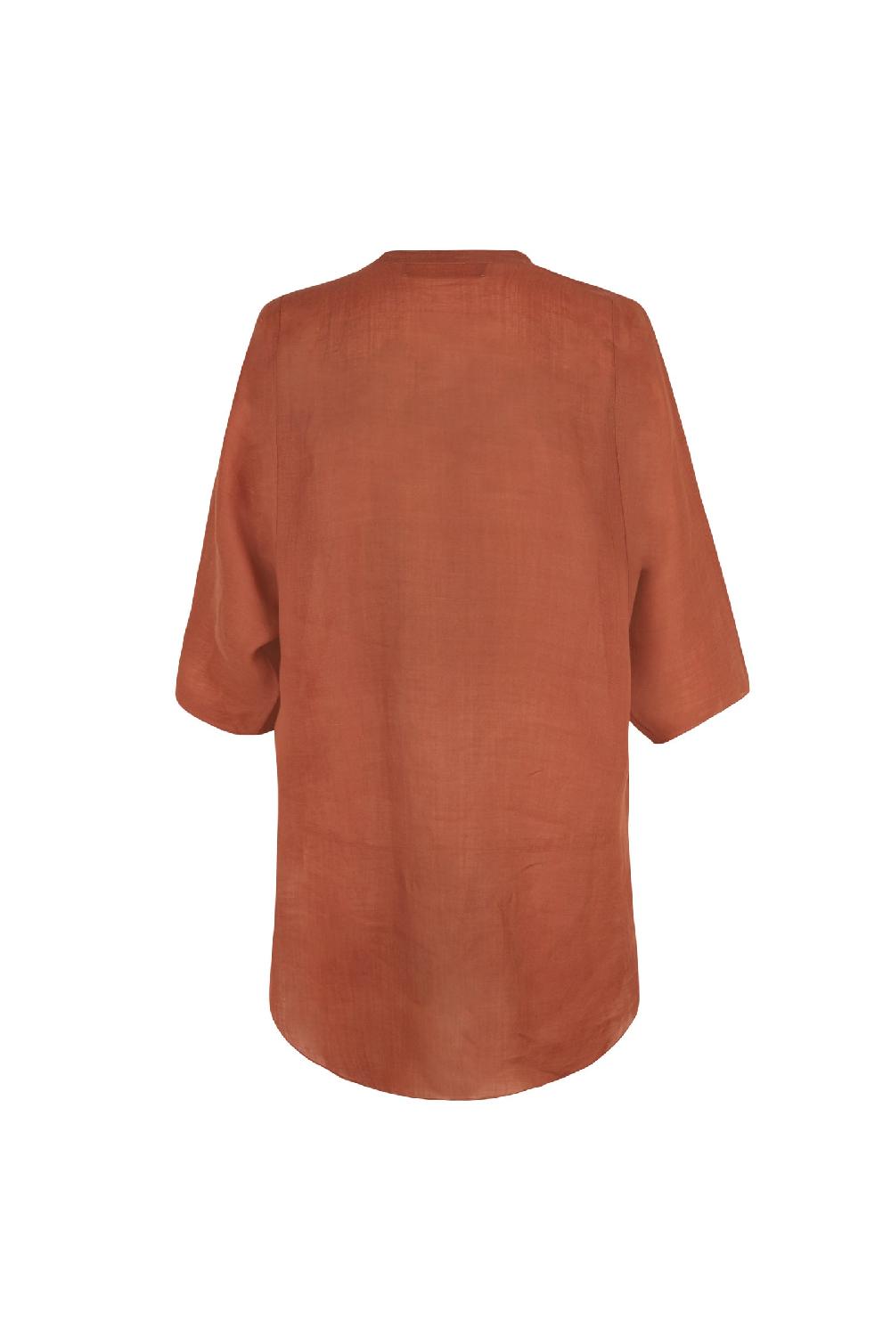 Cortana Jules Top En Ramio Rojo