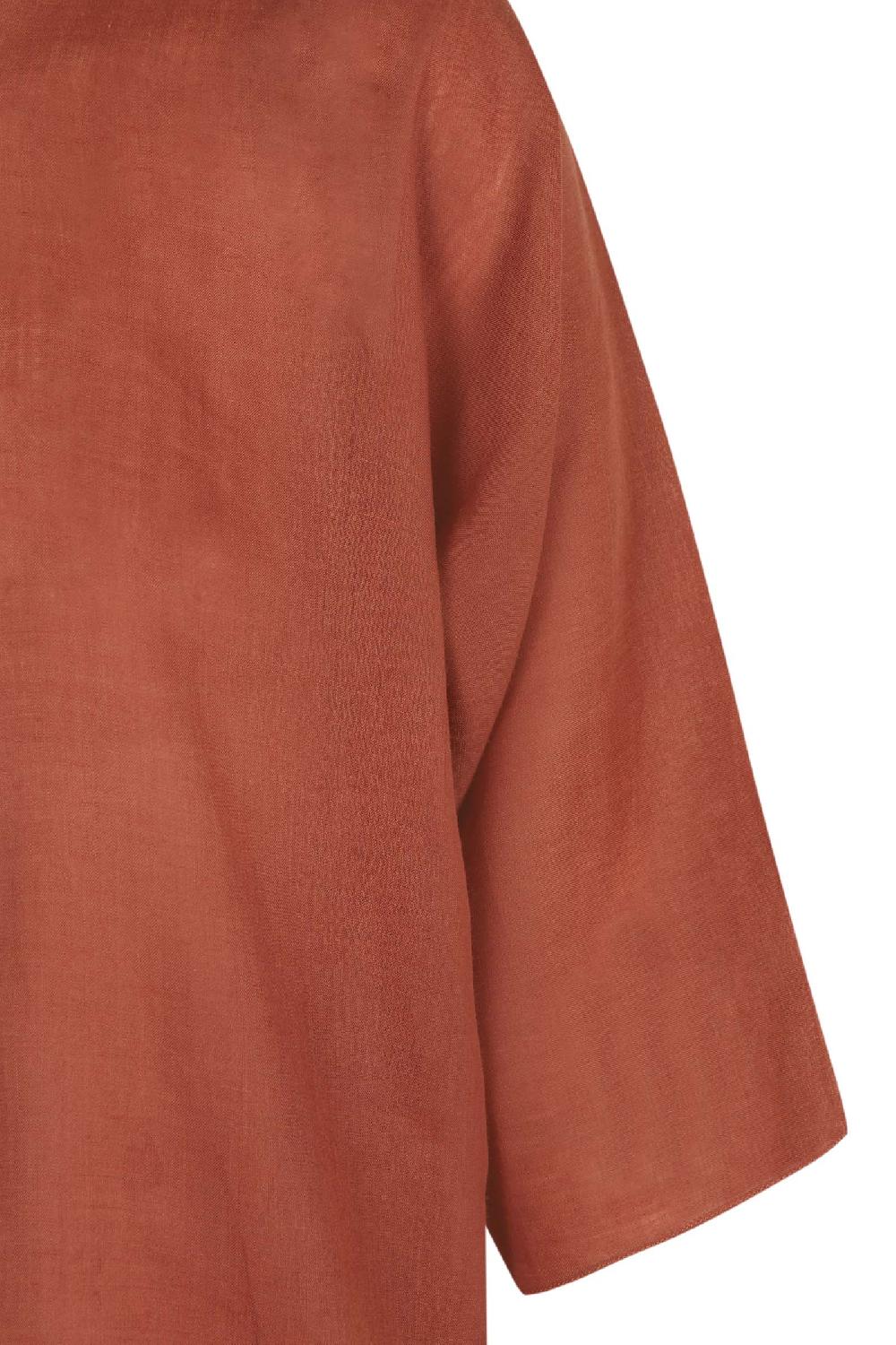 Cortana Jules Top En Ramio Rojo