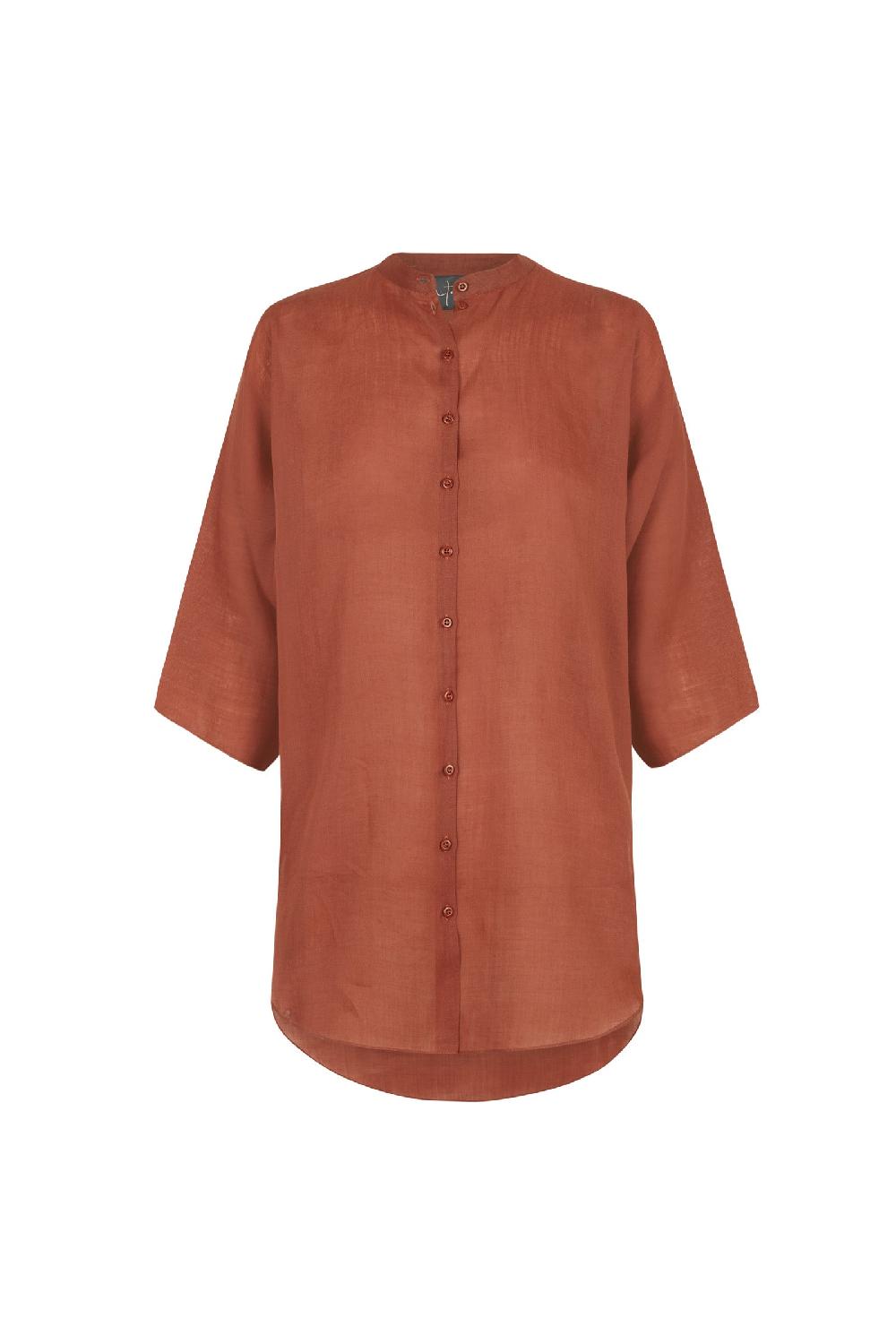 Cortana Jules Top En Ramio Rojo