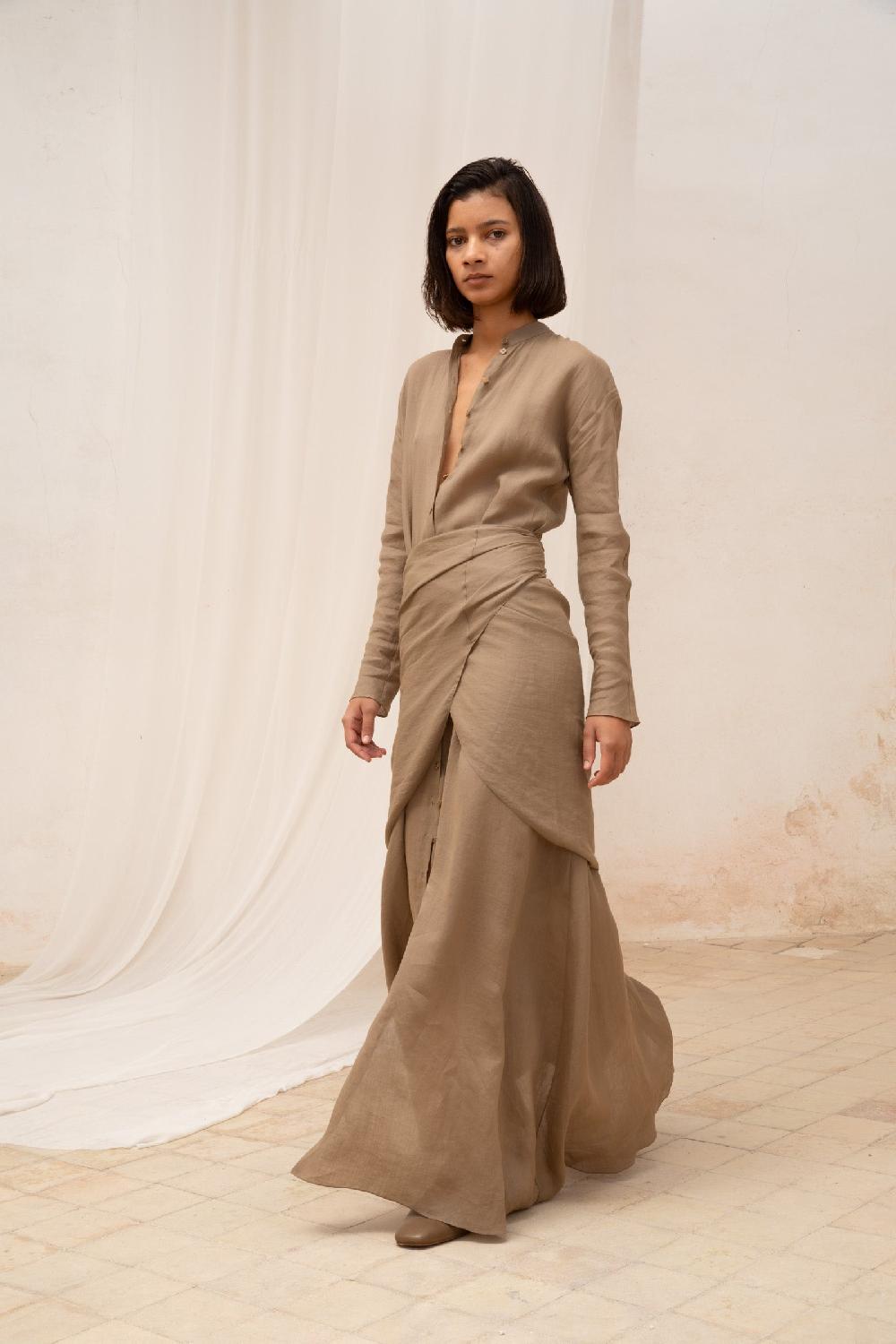 Cortana Julianne Vestido En Ramio Vison