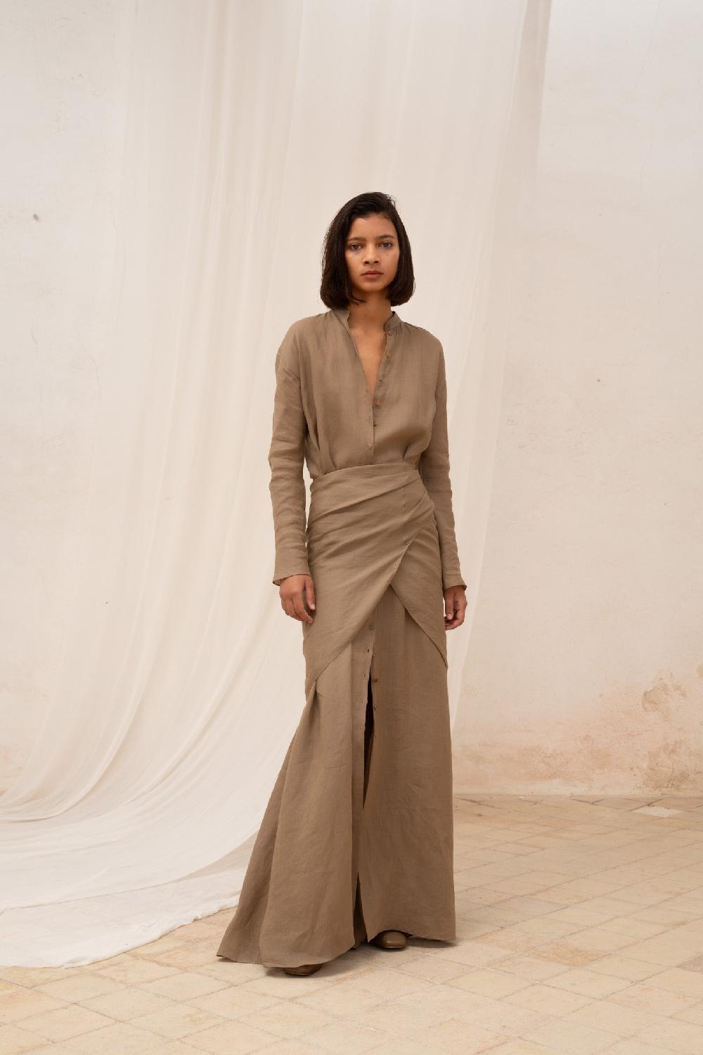 Cortana Julianne Vestido En Ramio Vison