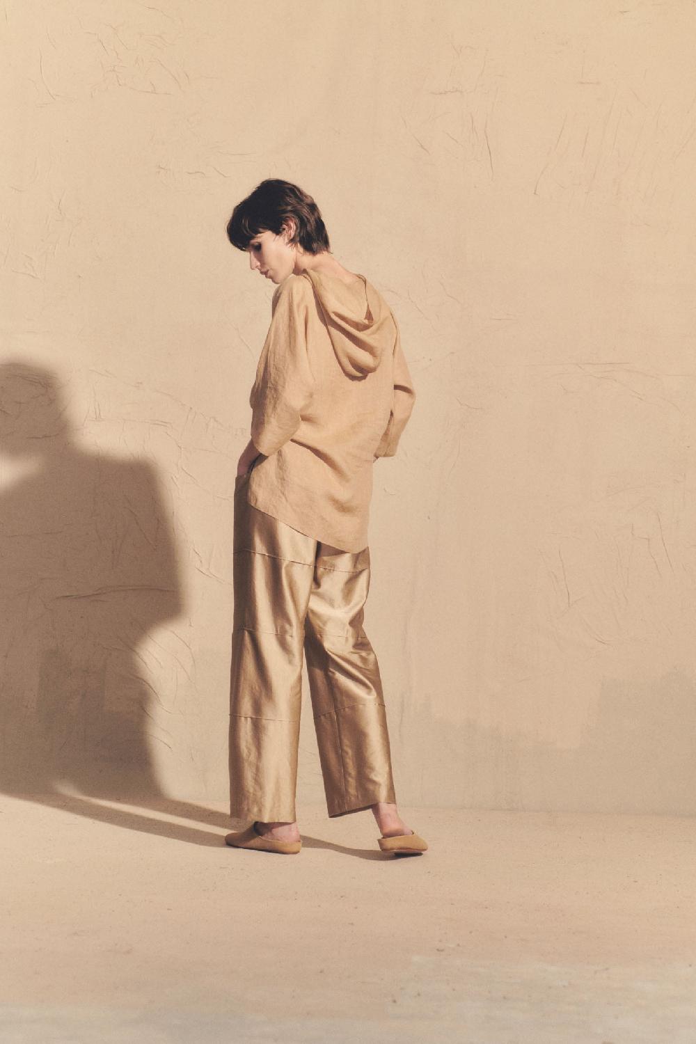 Cortana Juno Top En Ramio Rosa