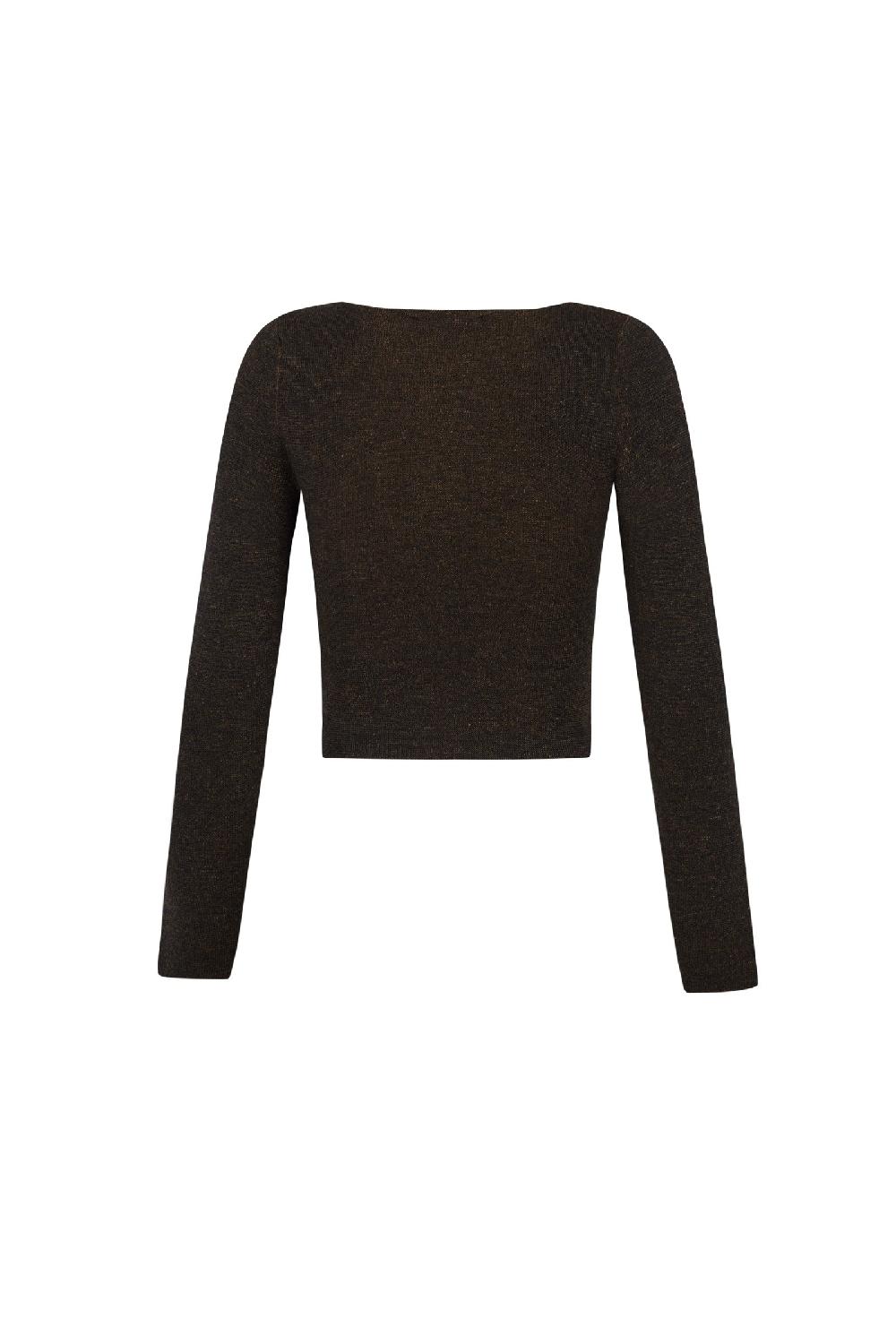 Cortana Kai Jersey De Cachemir Marrón Melange