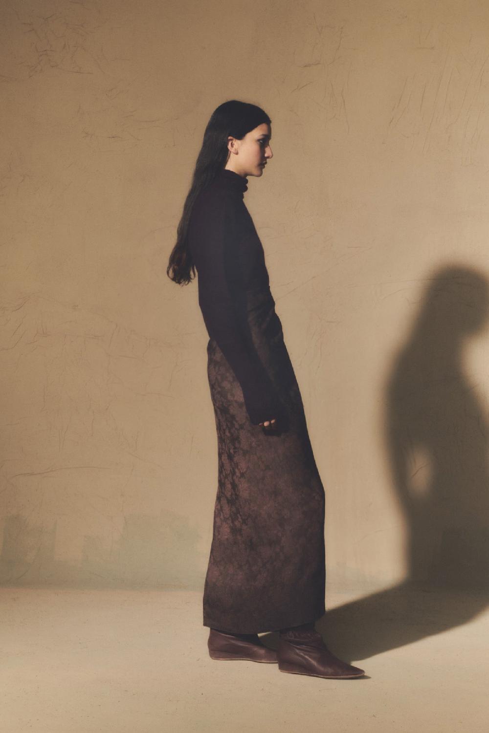 Cortana Kaia Jersey Con Cuello Vuelto Burdeos