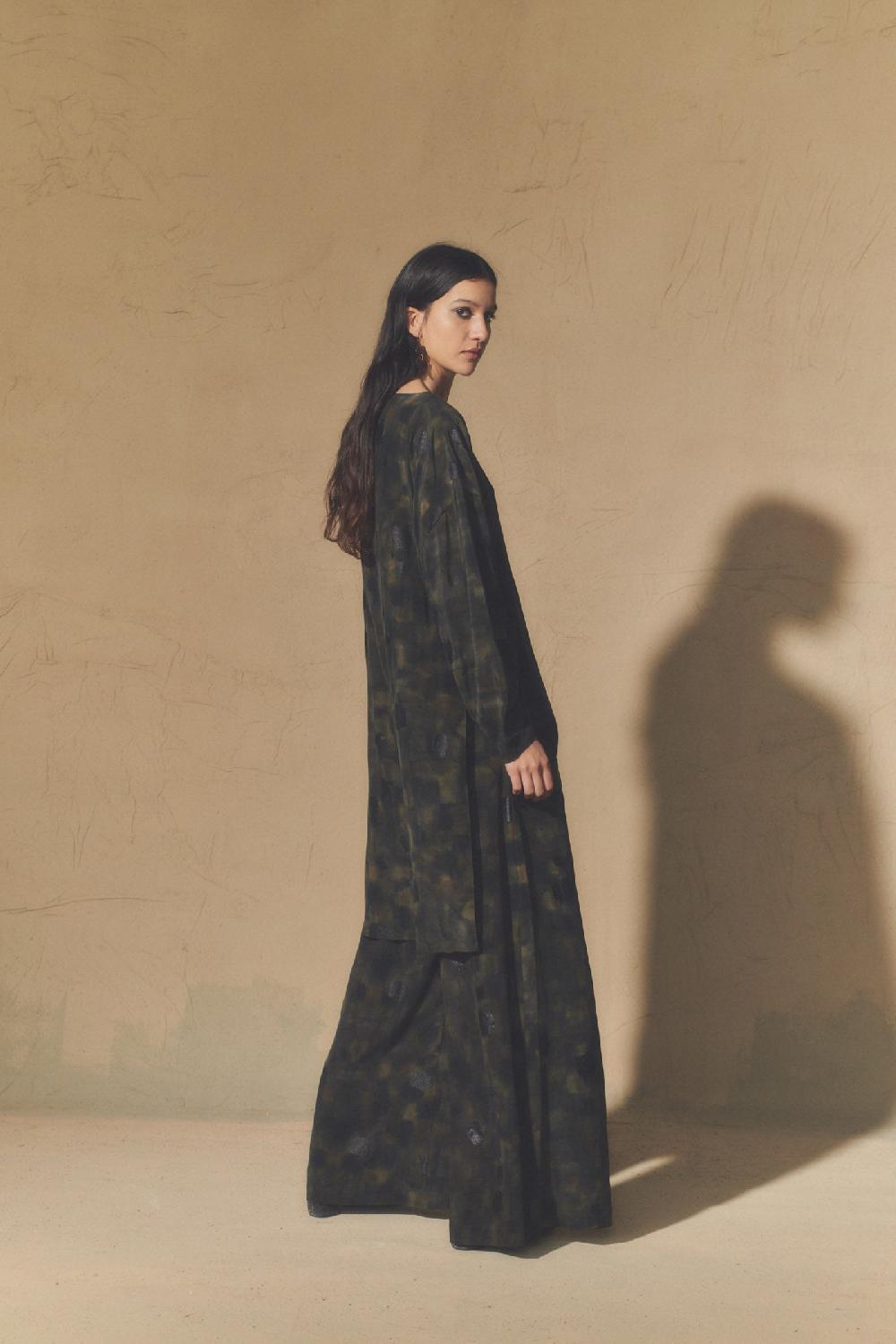 Cortana Karlie Pantalón En Seda Klimt Print