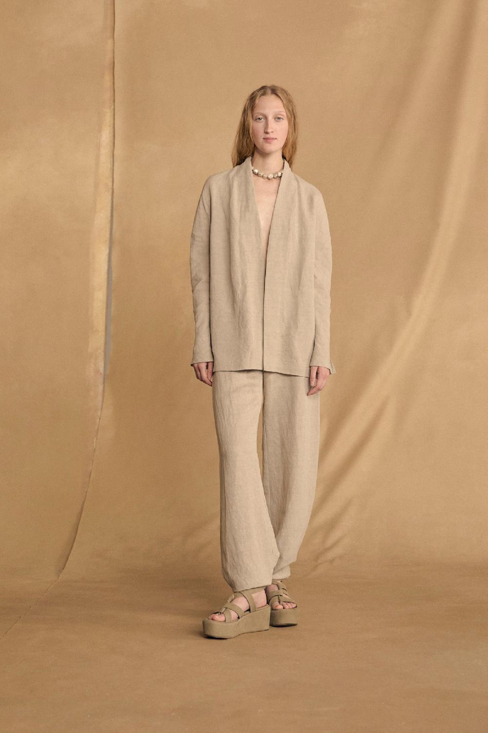 Cortana Lapis Collar En Plata Y Seda