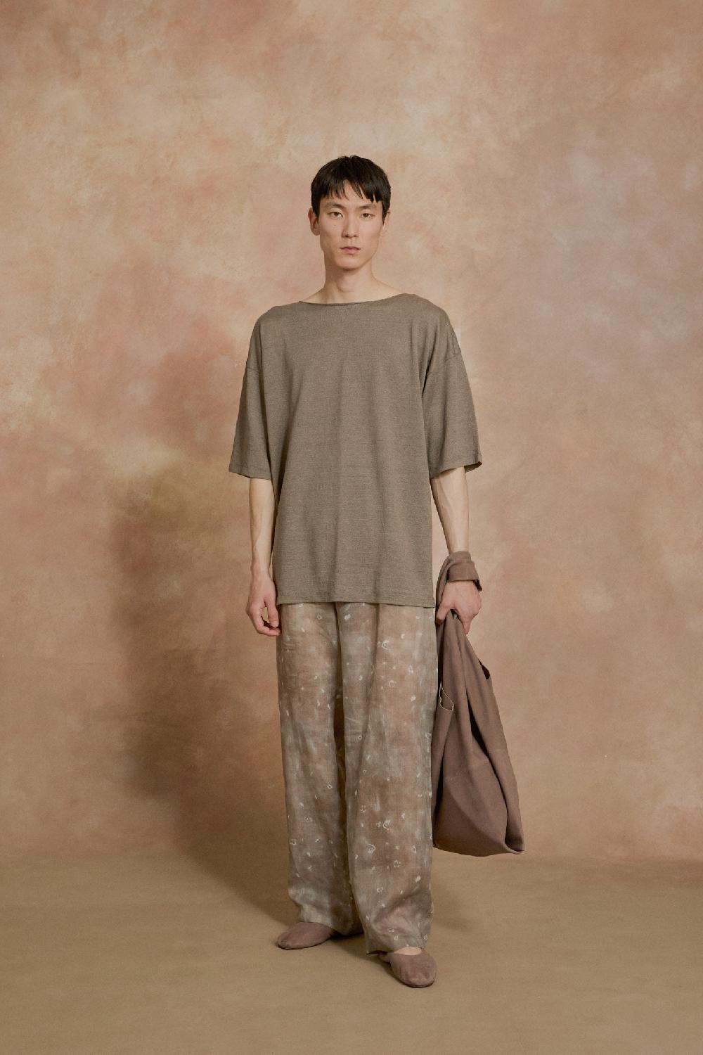 Cortana Lian Camiseta De Punto De Lino Vison