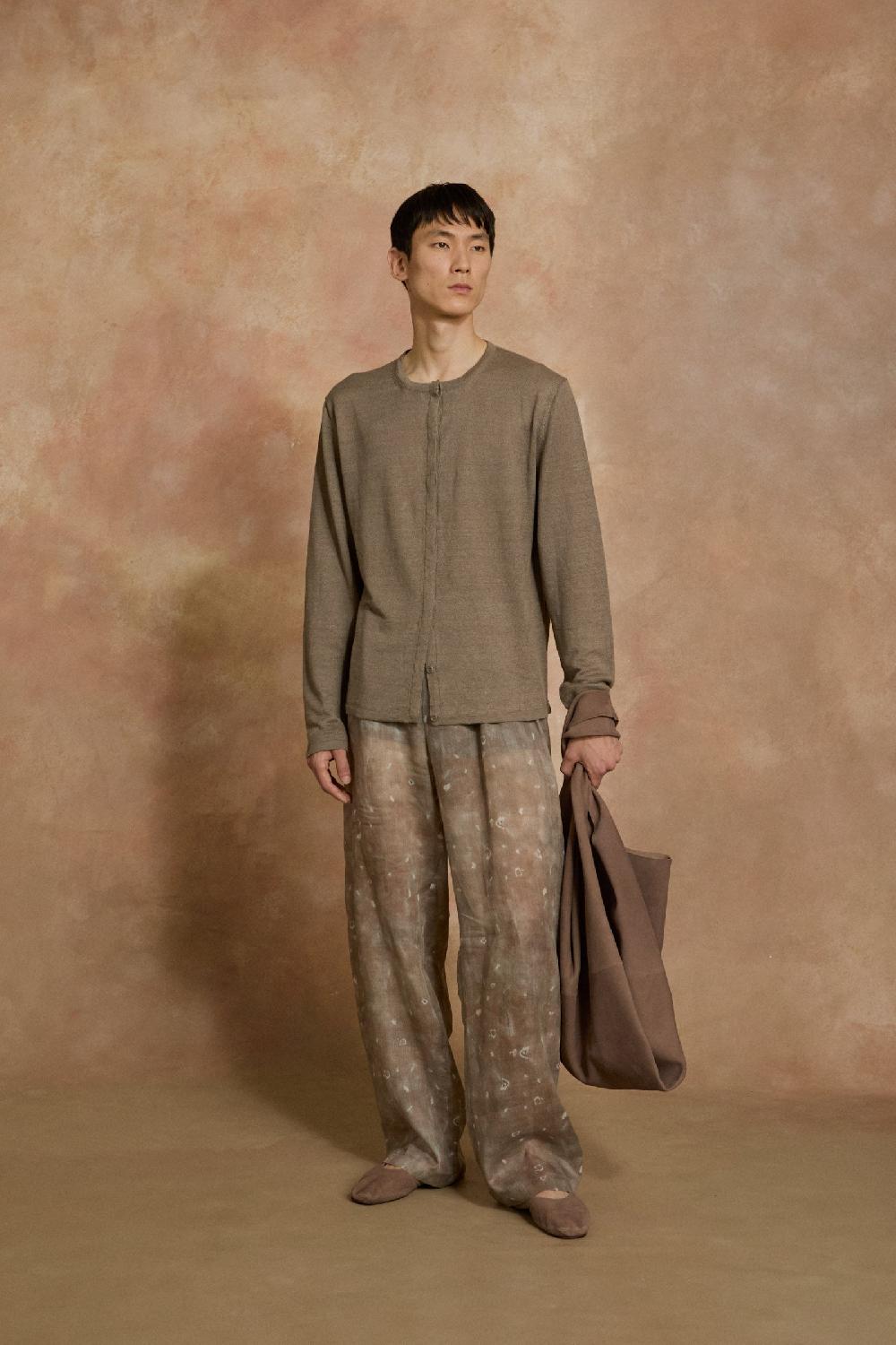 Cortana Lian Cardigan De Punto De Lino Vison