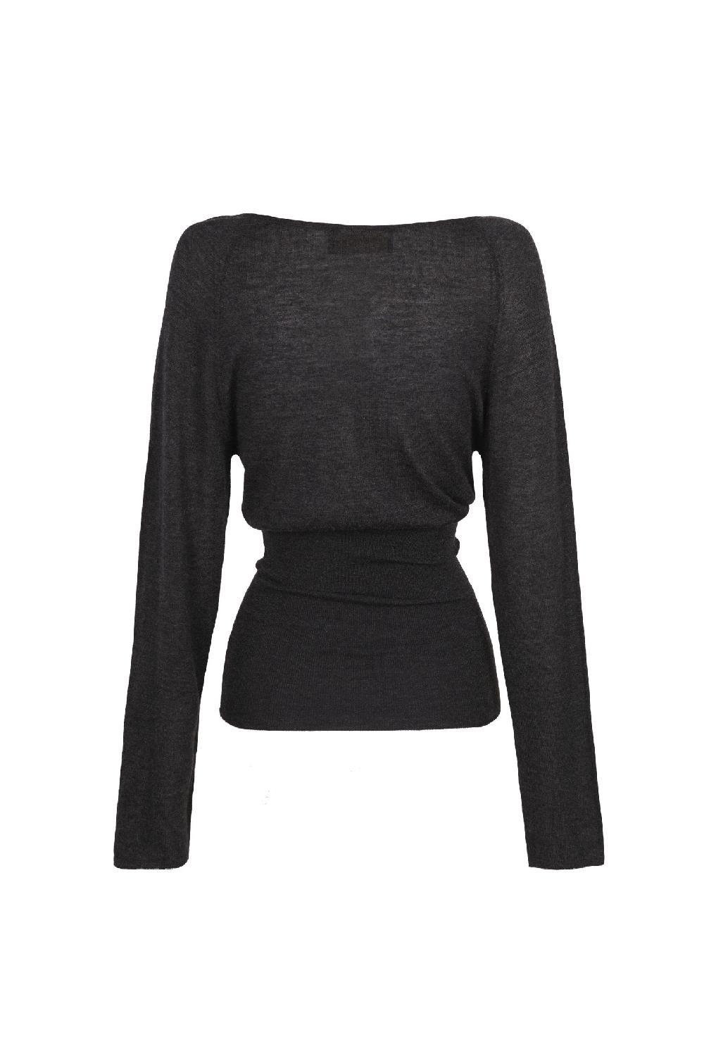 Cortana Liana Top En Cachemir Grafito