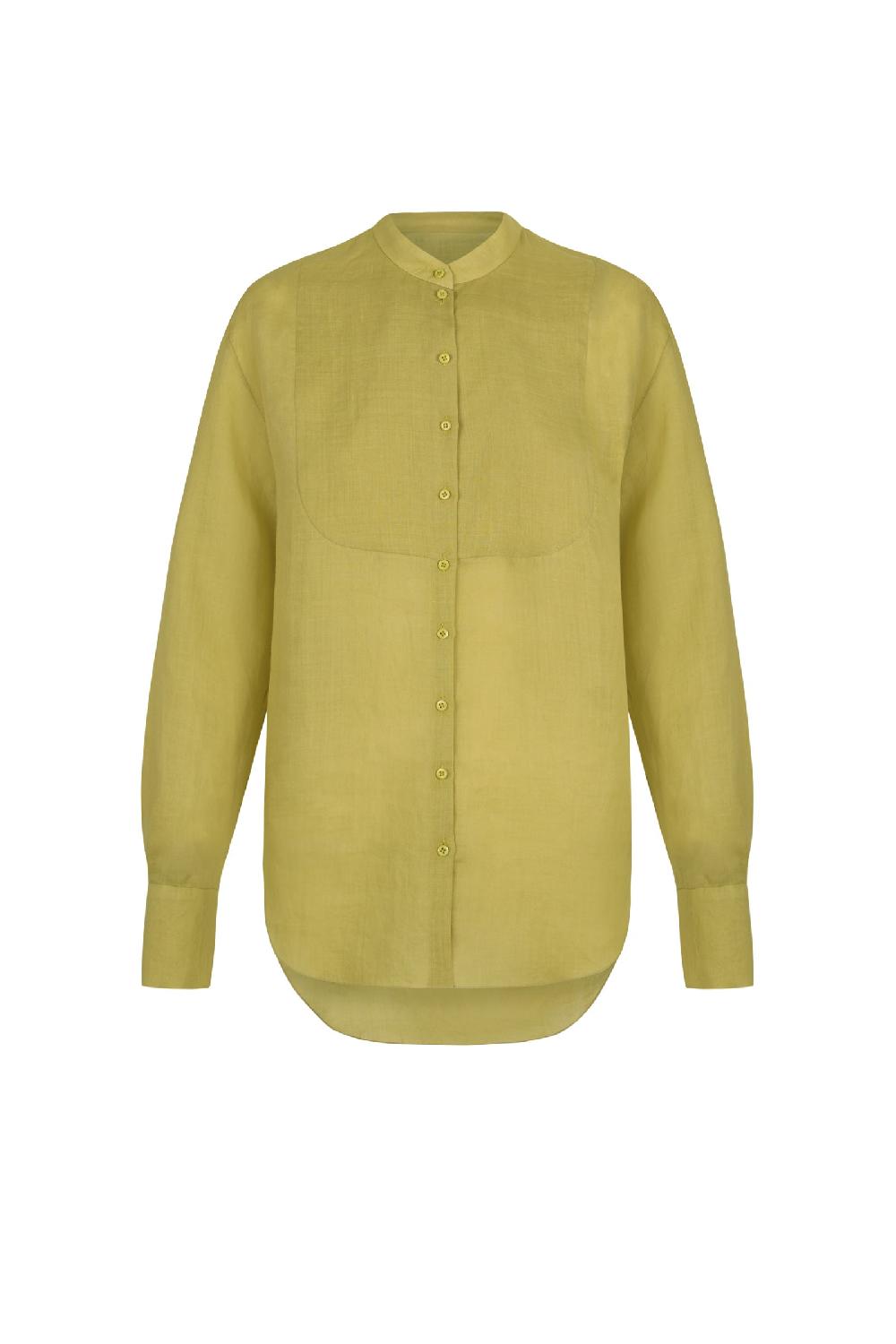 Cortana Lis top en ramio camomila