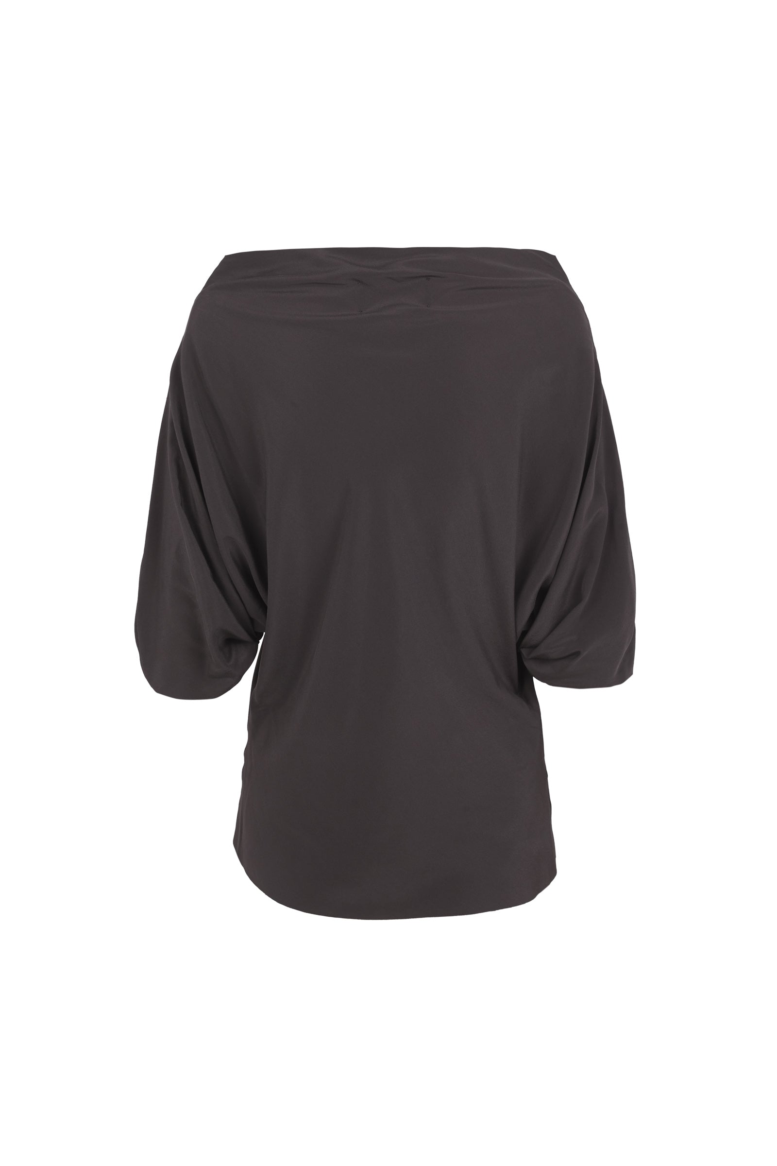 Cortana Liv Blusa De Seda Stretch Grafito