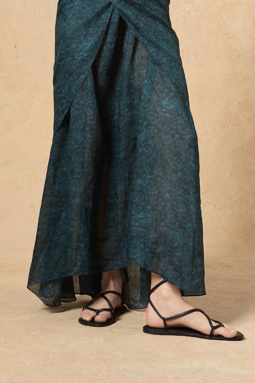 Cortana Lou Sandalia Plana En Bluenero