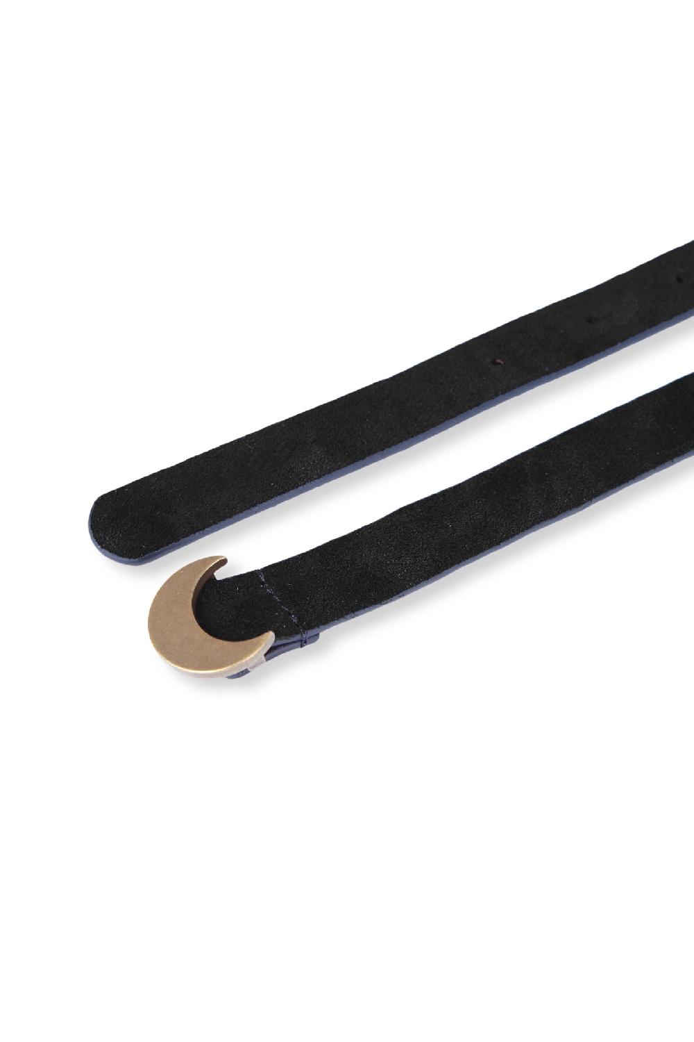 Cortana Luna Cinturón En Ante Negro