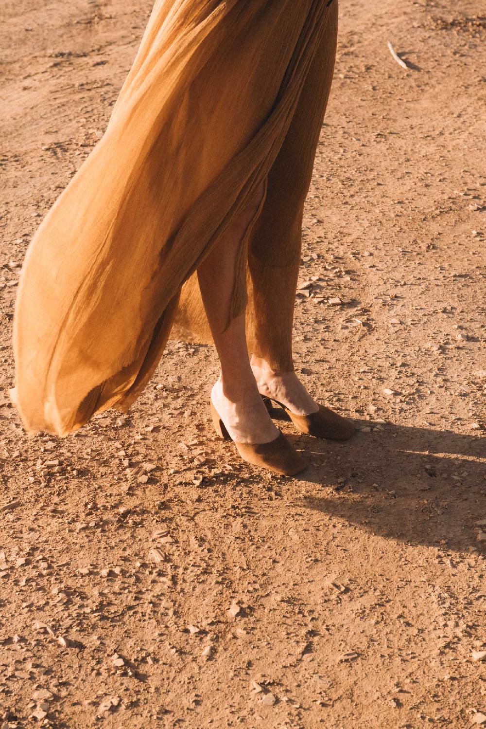 Cortana Luna Mule En Ante Marrón