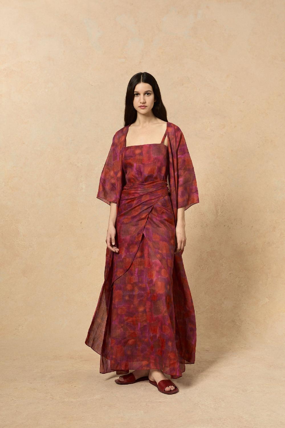 Cortana Lyn Pareo En Ramio Indira Print