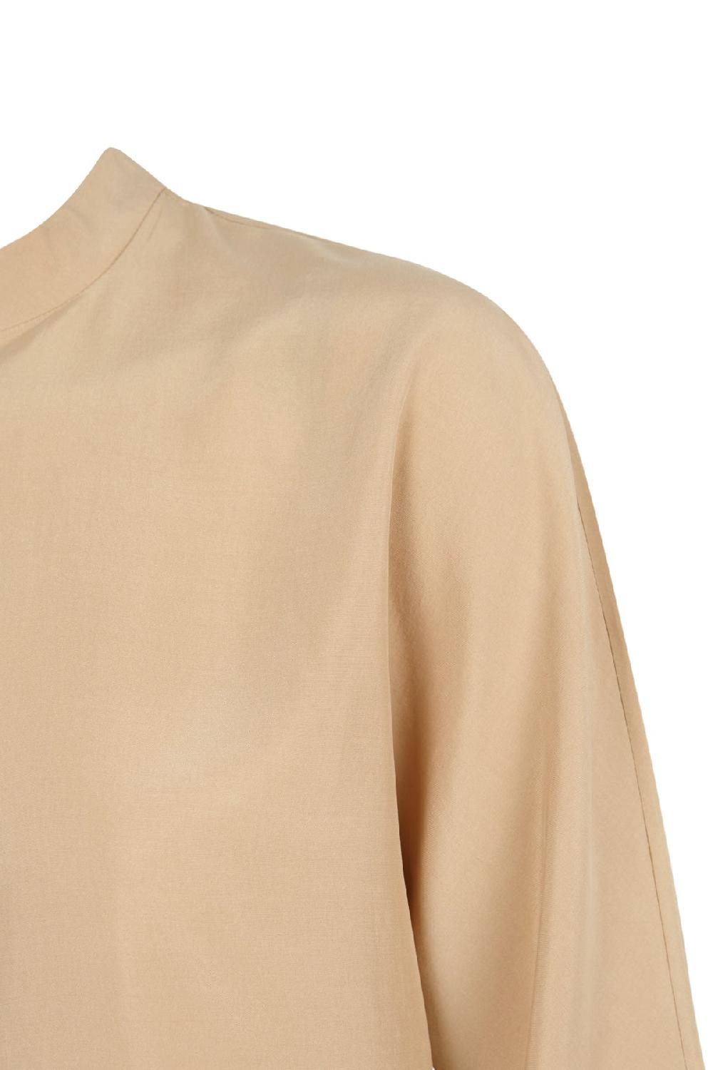 Cortana Macho Camisa En Seda Arena Rosa