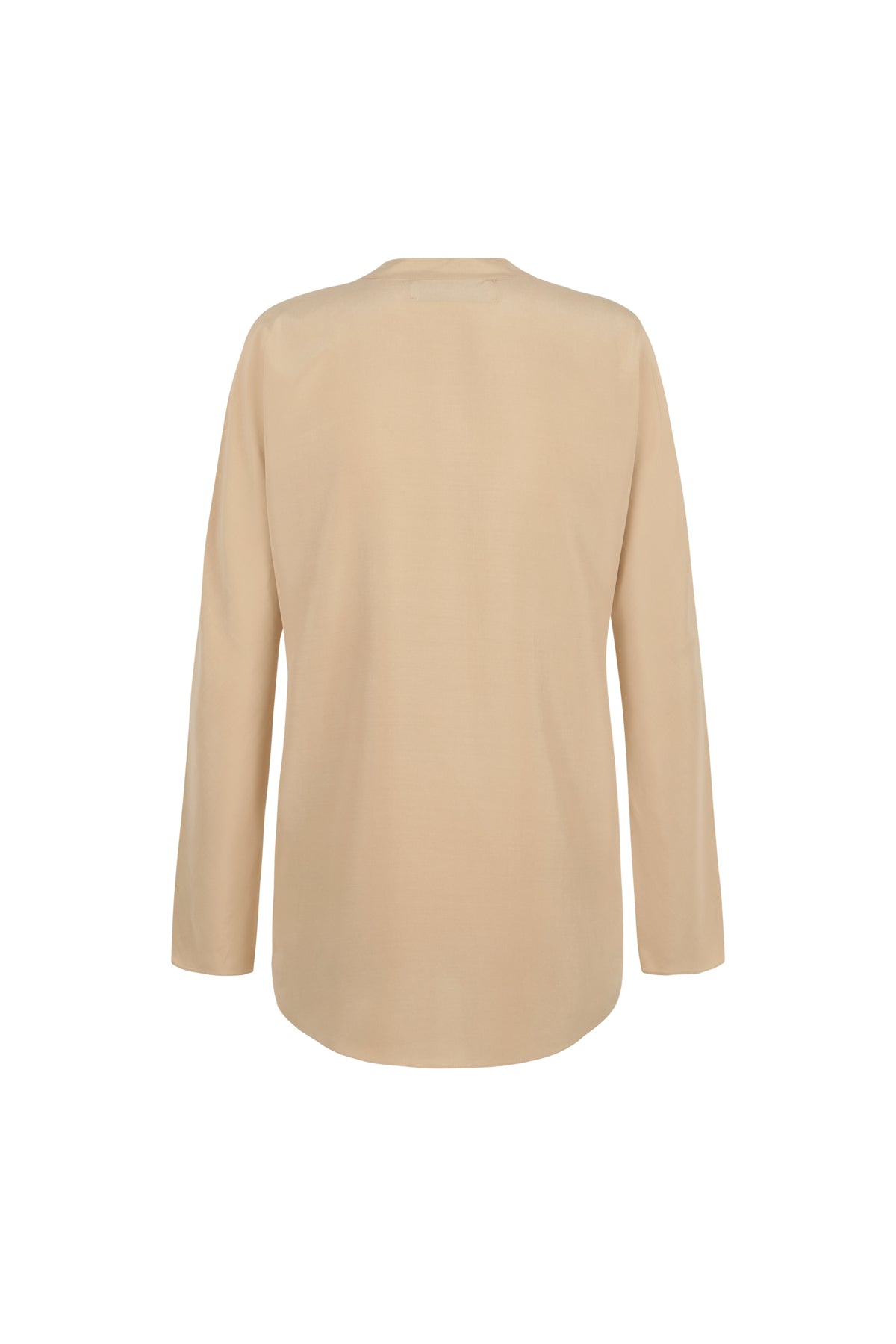 Cortana Macho Camisa En Seda Arena Rosa