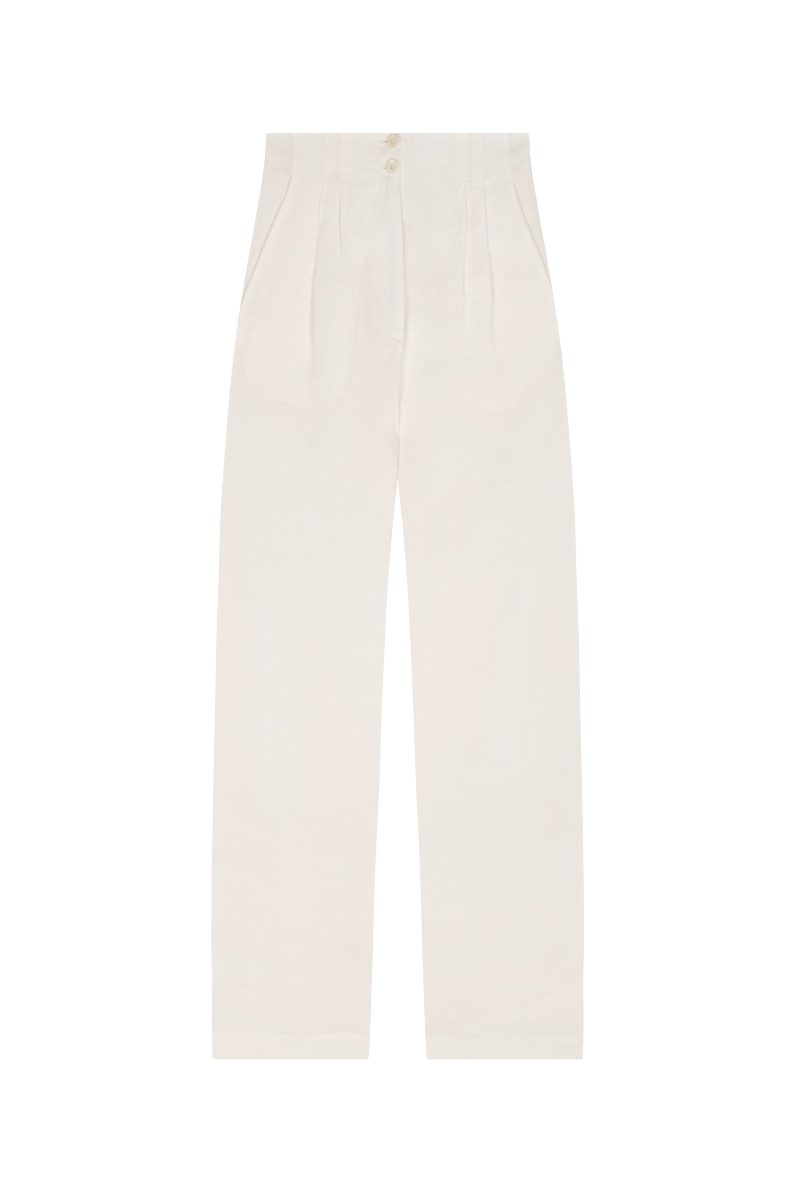 Cortana Marlo pantalon en lino crudo