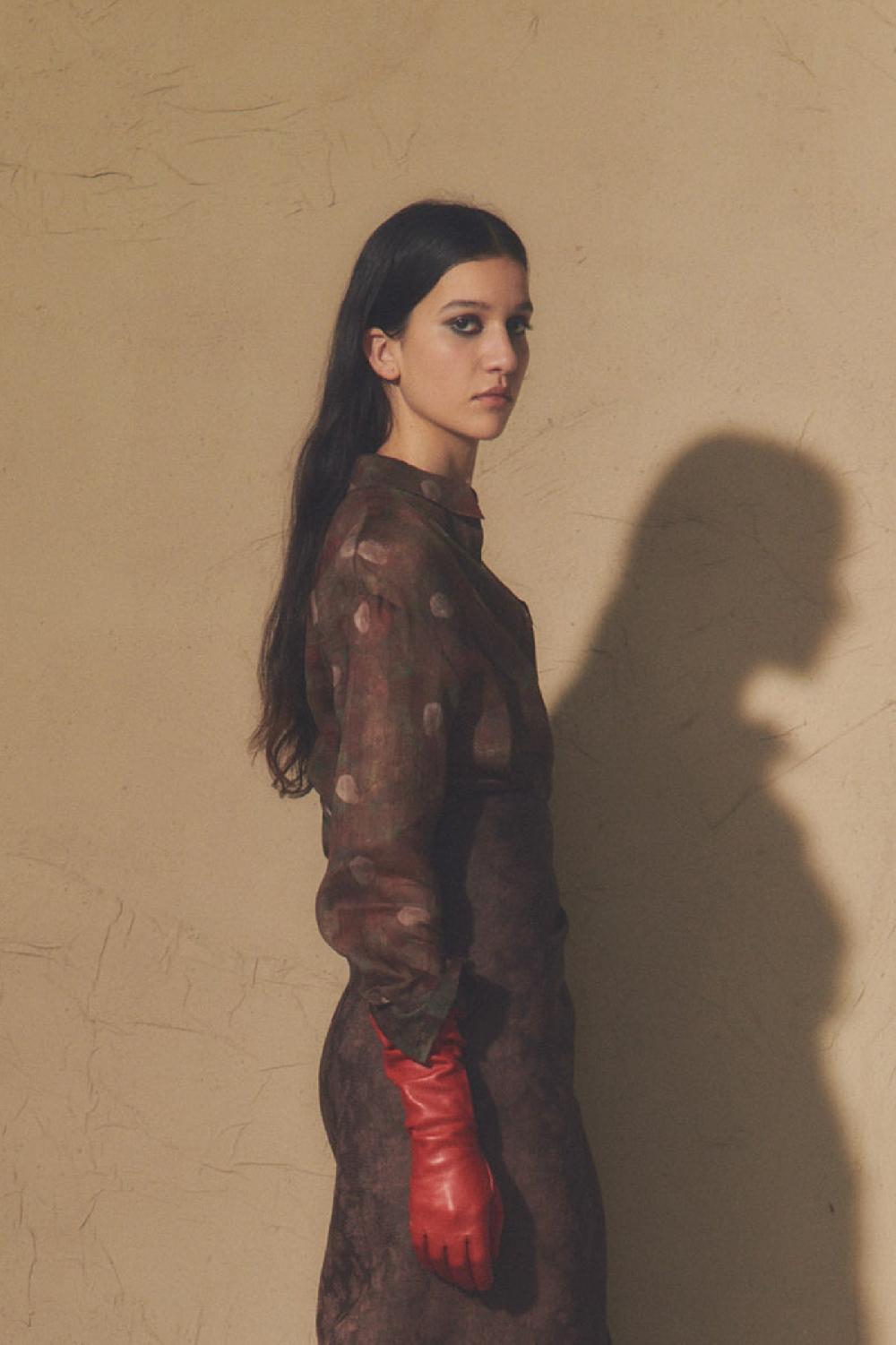 Cortana Mathew Camisa En Ramio Aran Print