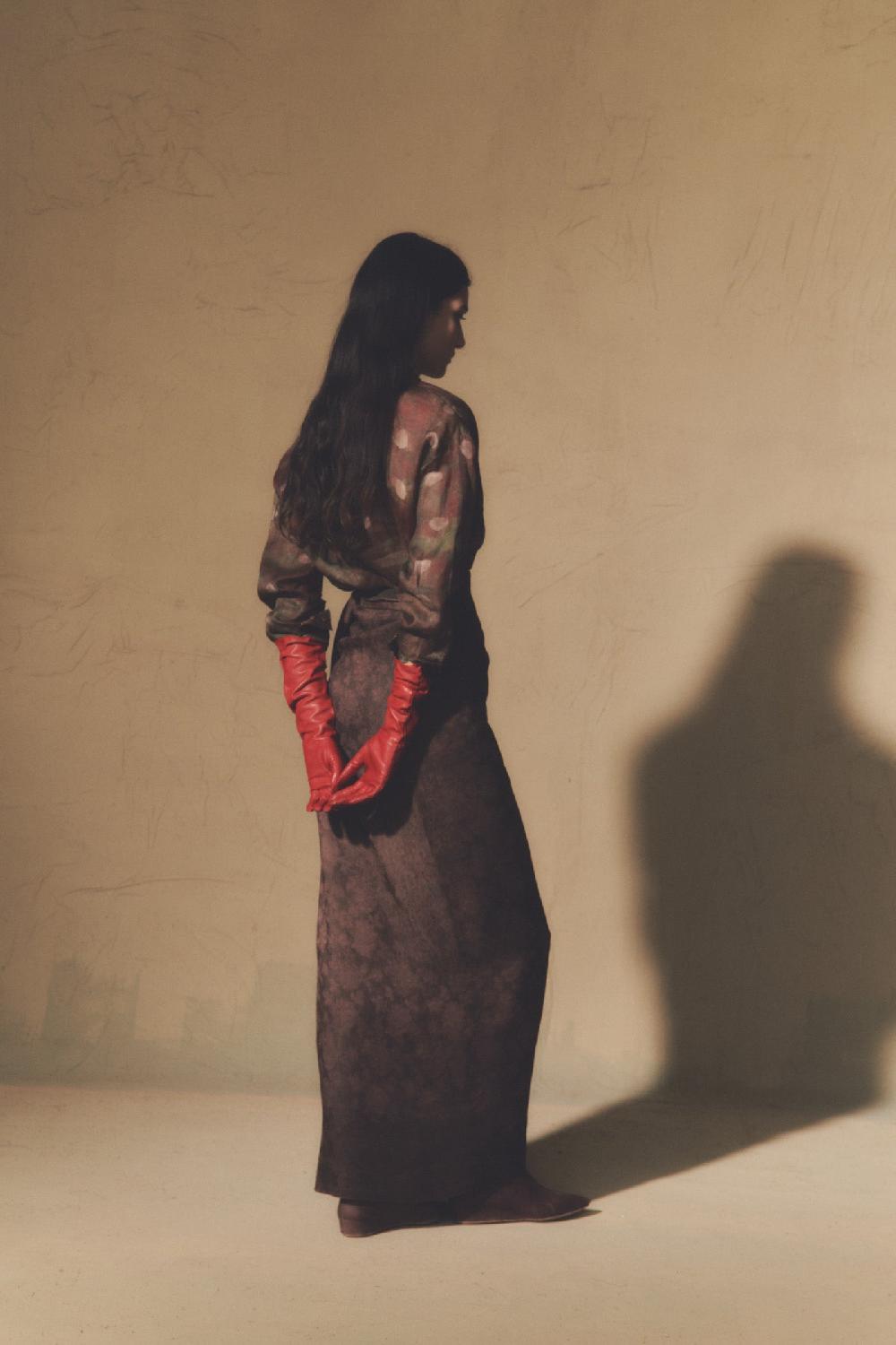 Cortana Mathew Camisa En Ramio Aran Print