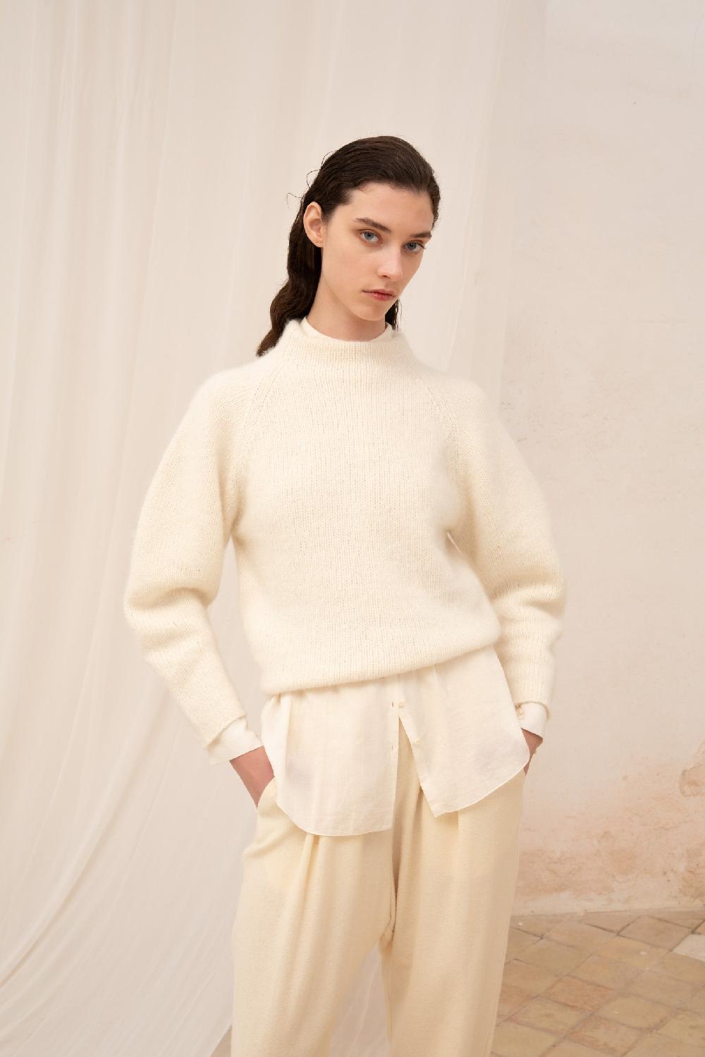 Cortana Matias Camisa En Algodon Crudo