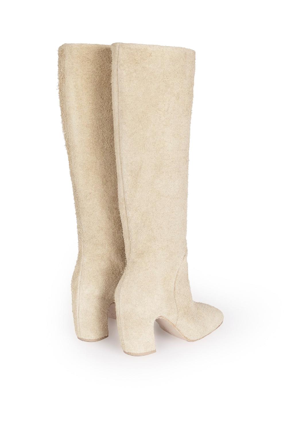 Cortana Milla Bota Alta En Ante Cepillado Crudo