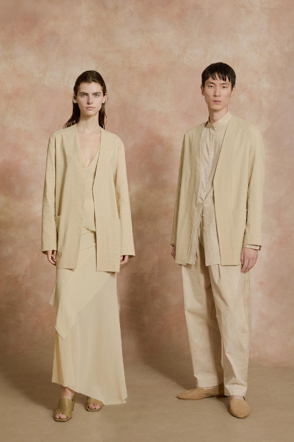 Cortana Mite Chaqueta Oversize Beige