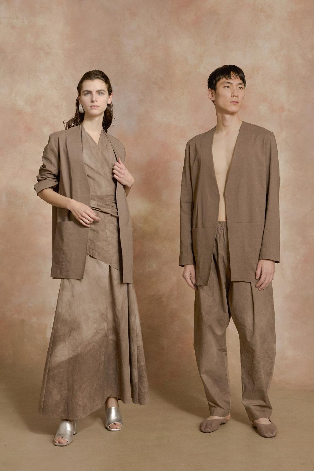 Cortana Mite Chaqueta Oversize Cacao