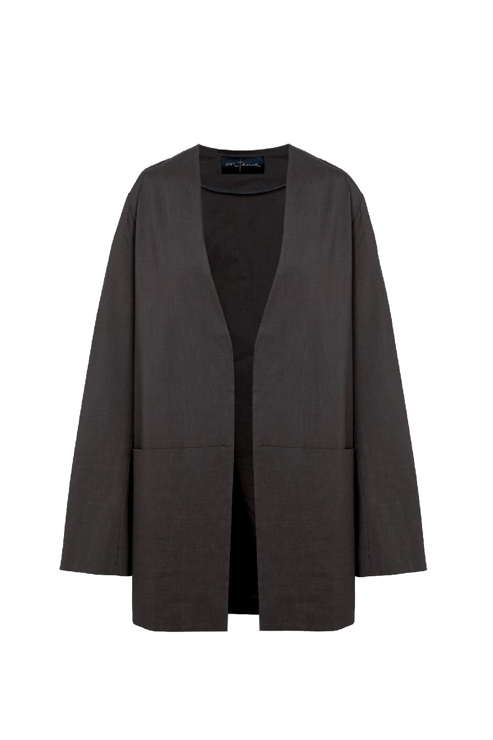 Cortana Mite chaqueta oversize grafito