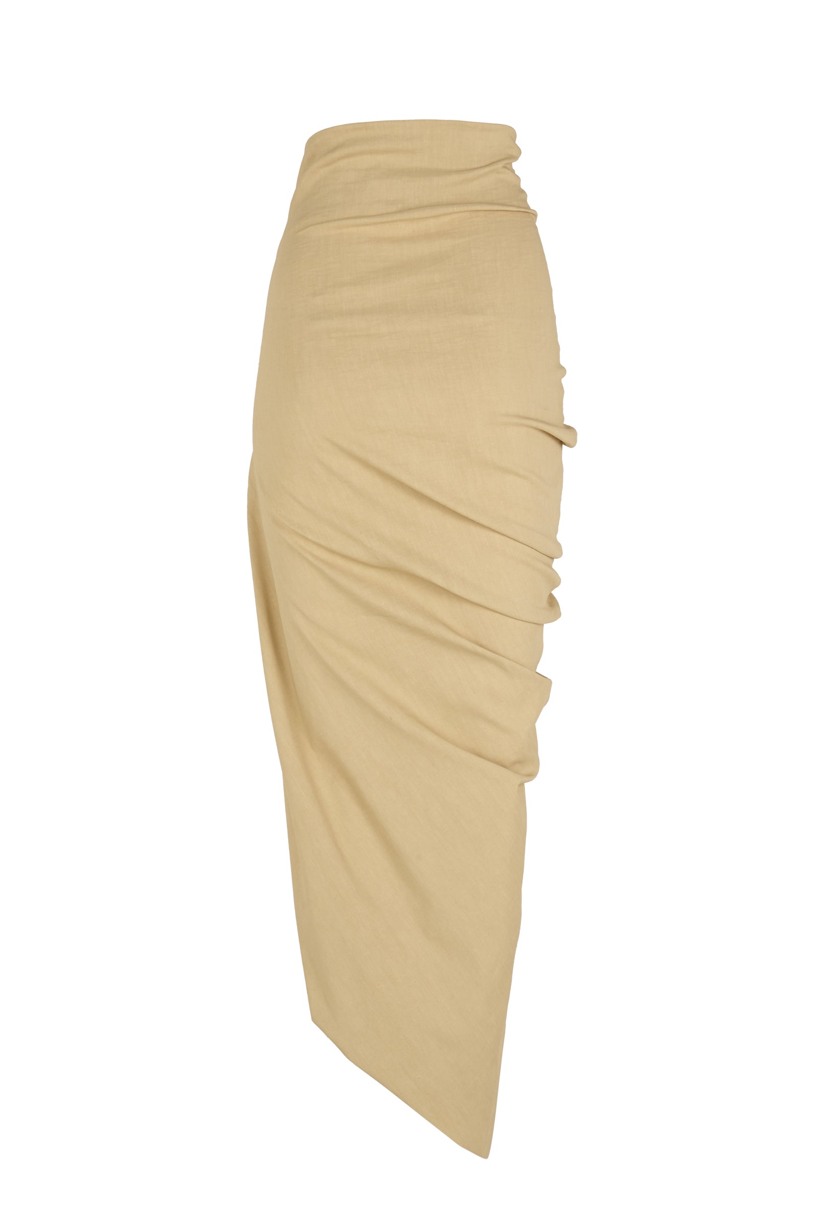 Cortana Mite Falda Midi Beige