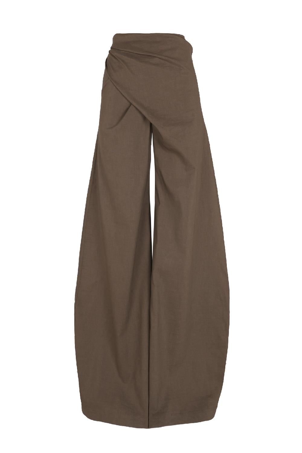 Cortana Mite pantalon envolvente cacao