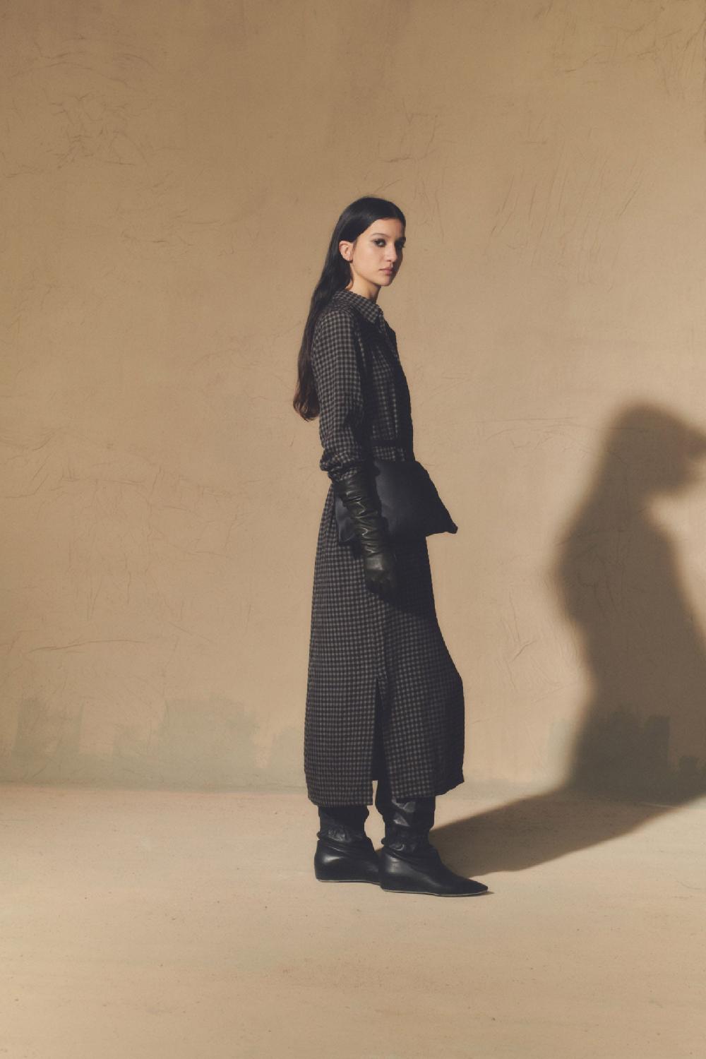 Cortana Myla Bolso Bandolera En Cuero Negro