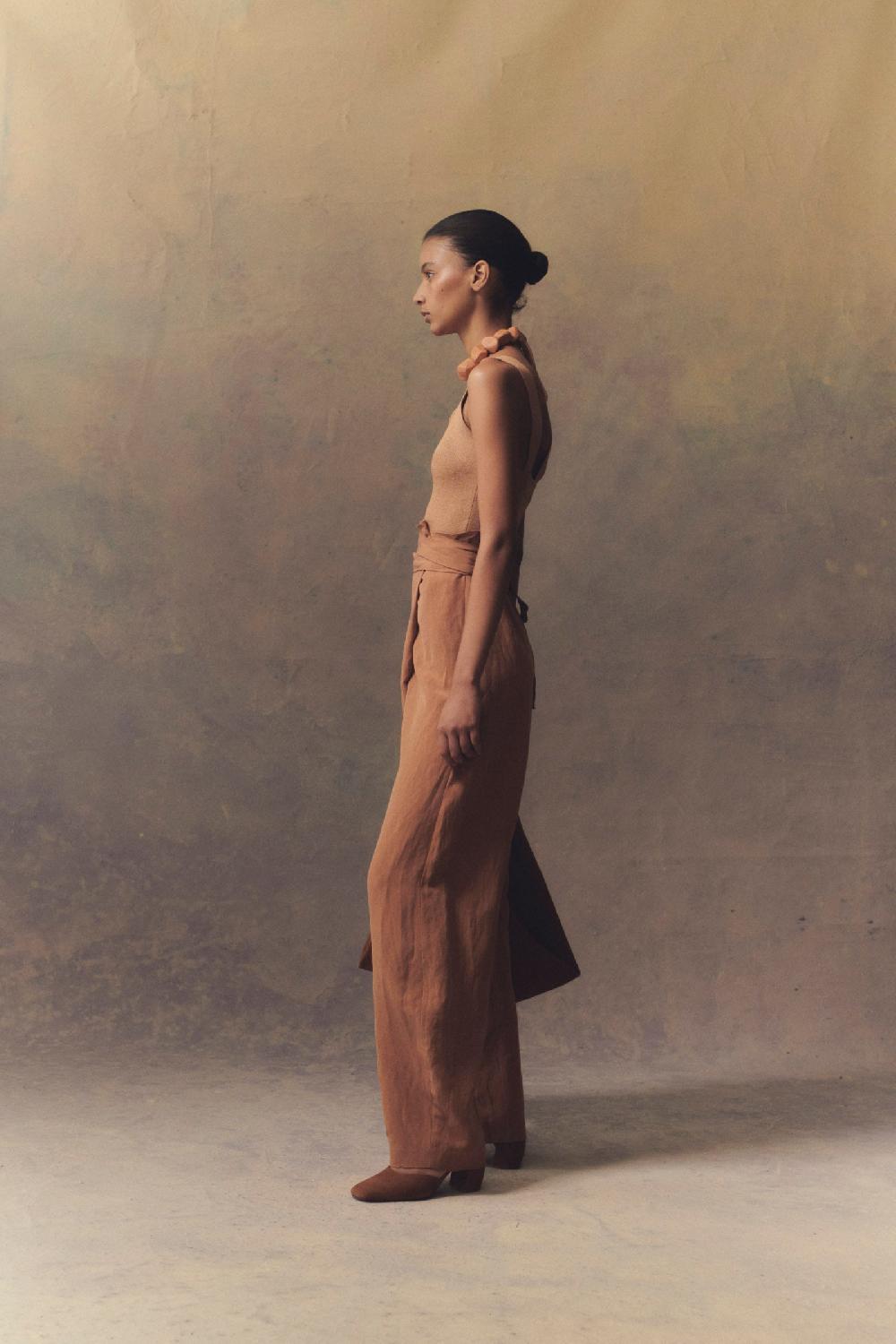 Cortana Nayla Top De Punto Bronce