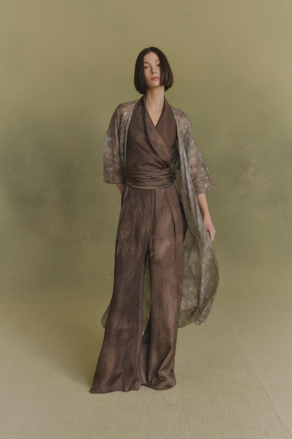 Cortana Nina Chaqueta Larga De Ramio Ayaz Print