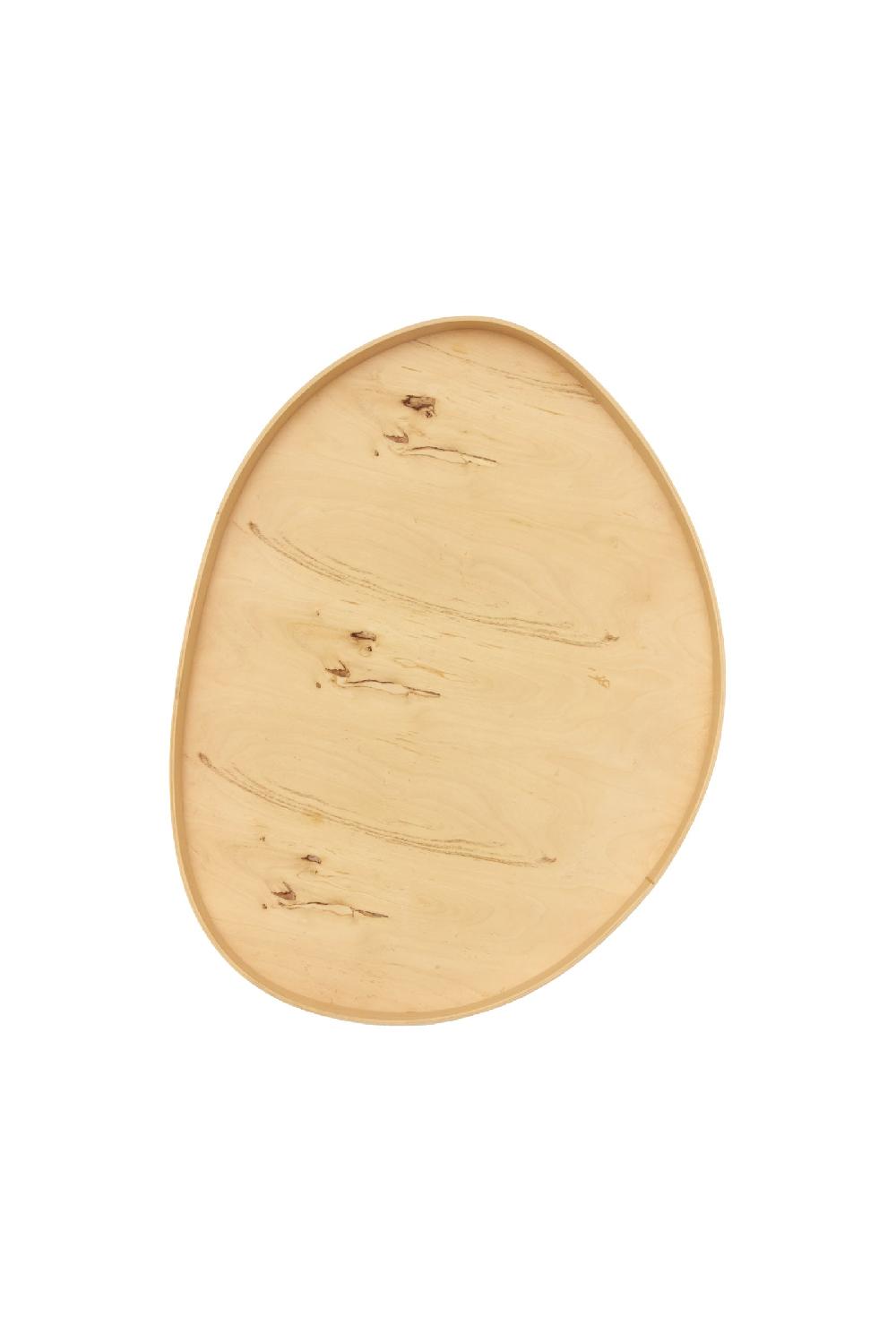 Cortana Oeuf Bandejas En Madera De Naranjo