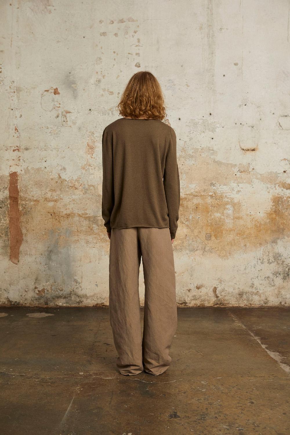 Cortana Ojala Jersey De Lana Y Cachemir Gris