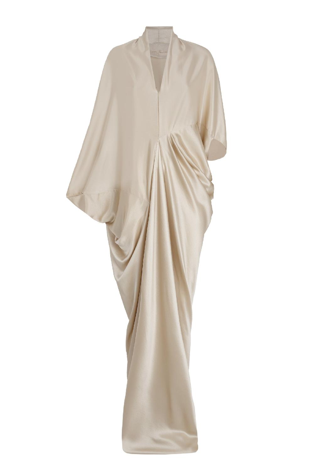 Cortana Ona vestido champagne